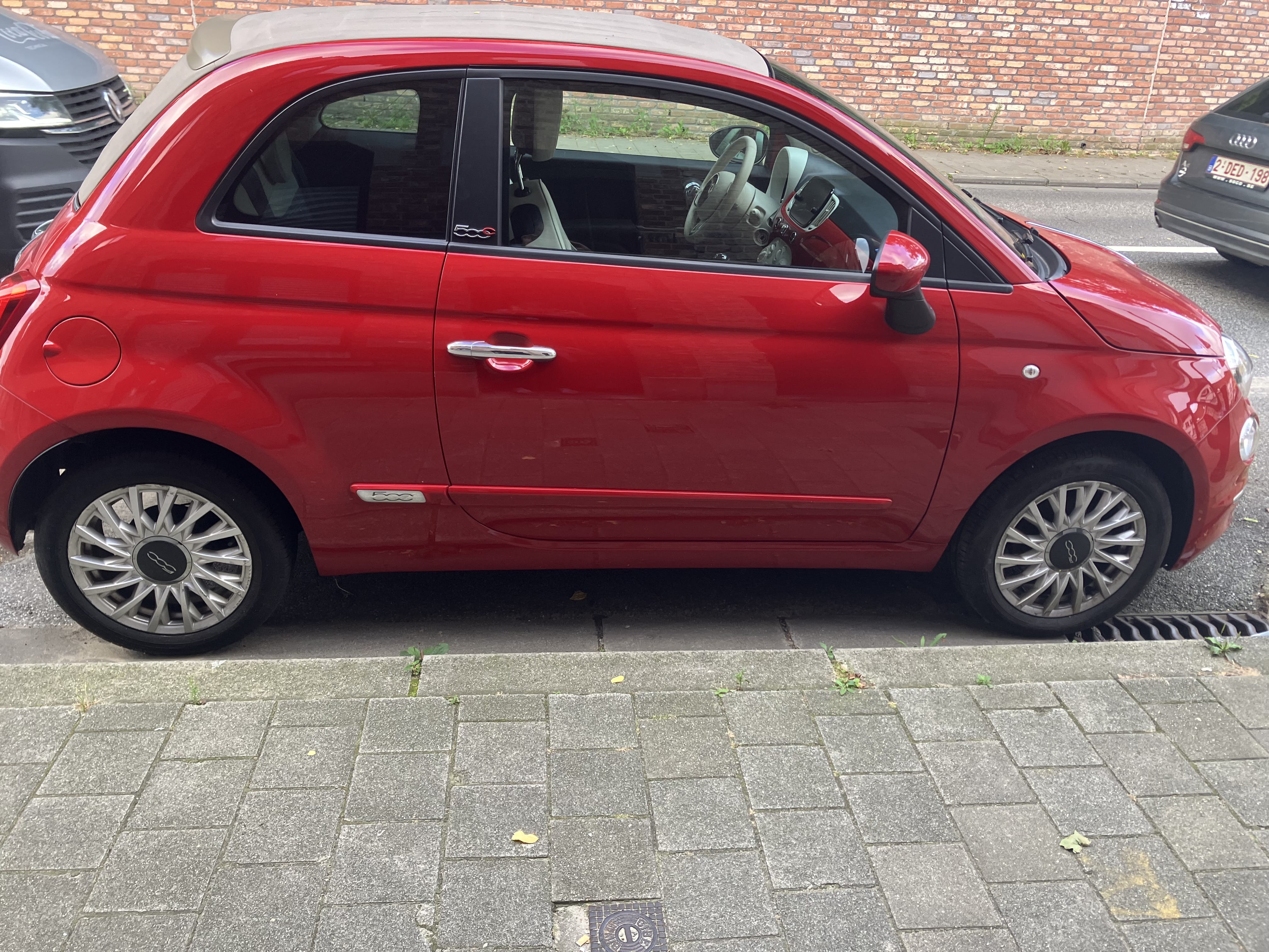Fiat 500 C met Airco