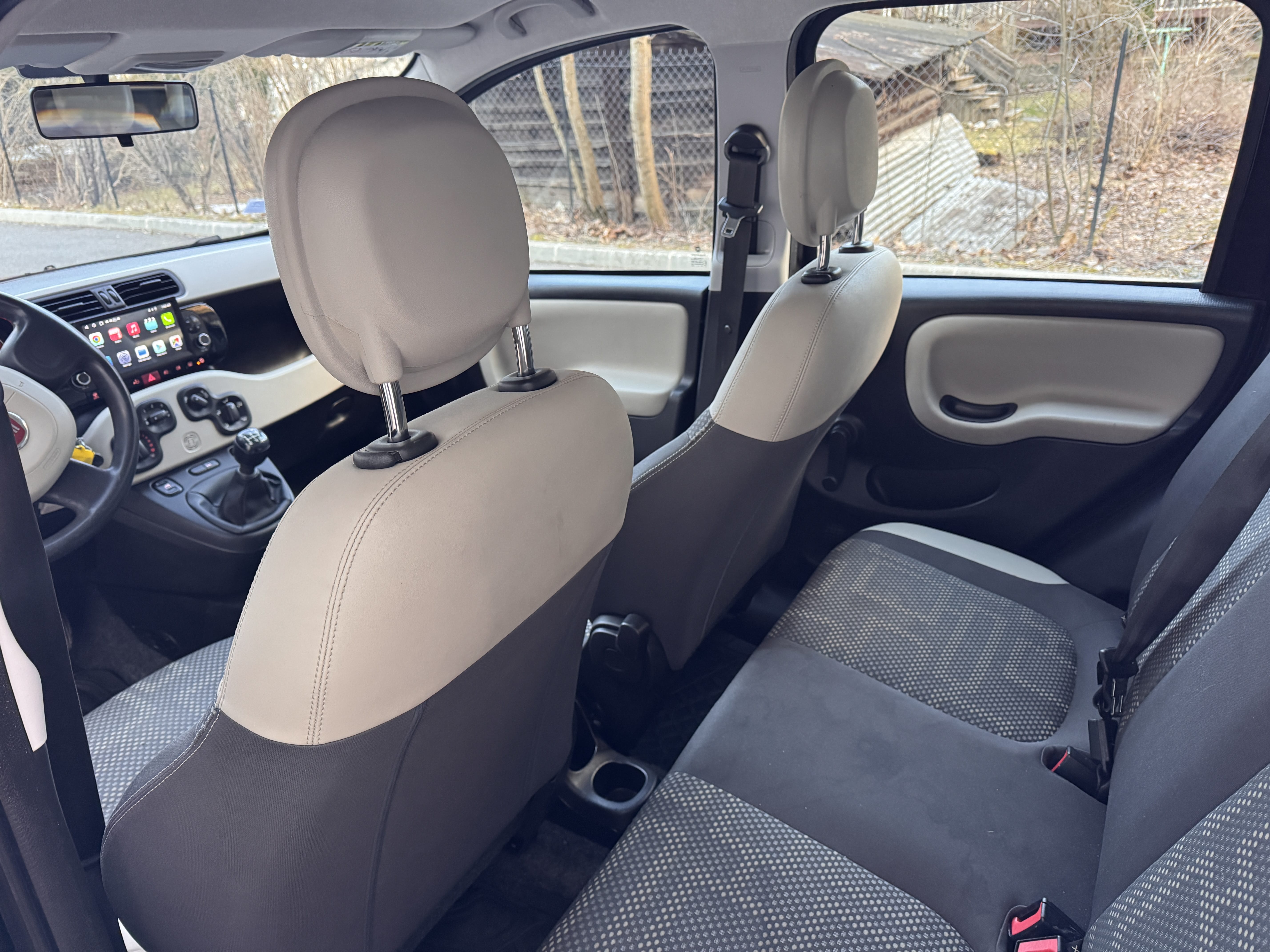 Fiat Panda 4x4 avec Apple CarPlay