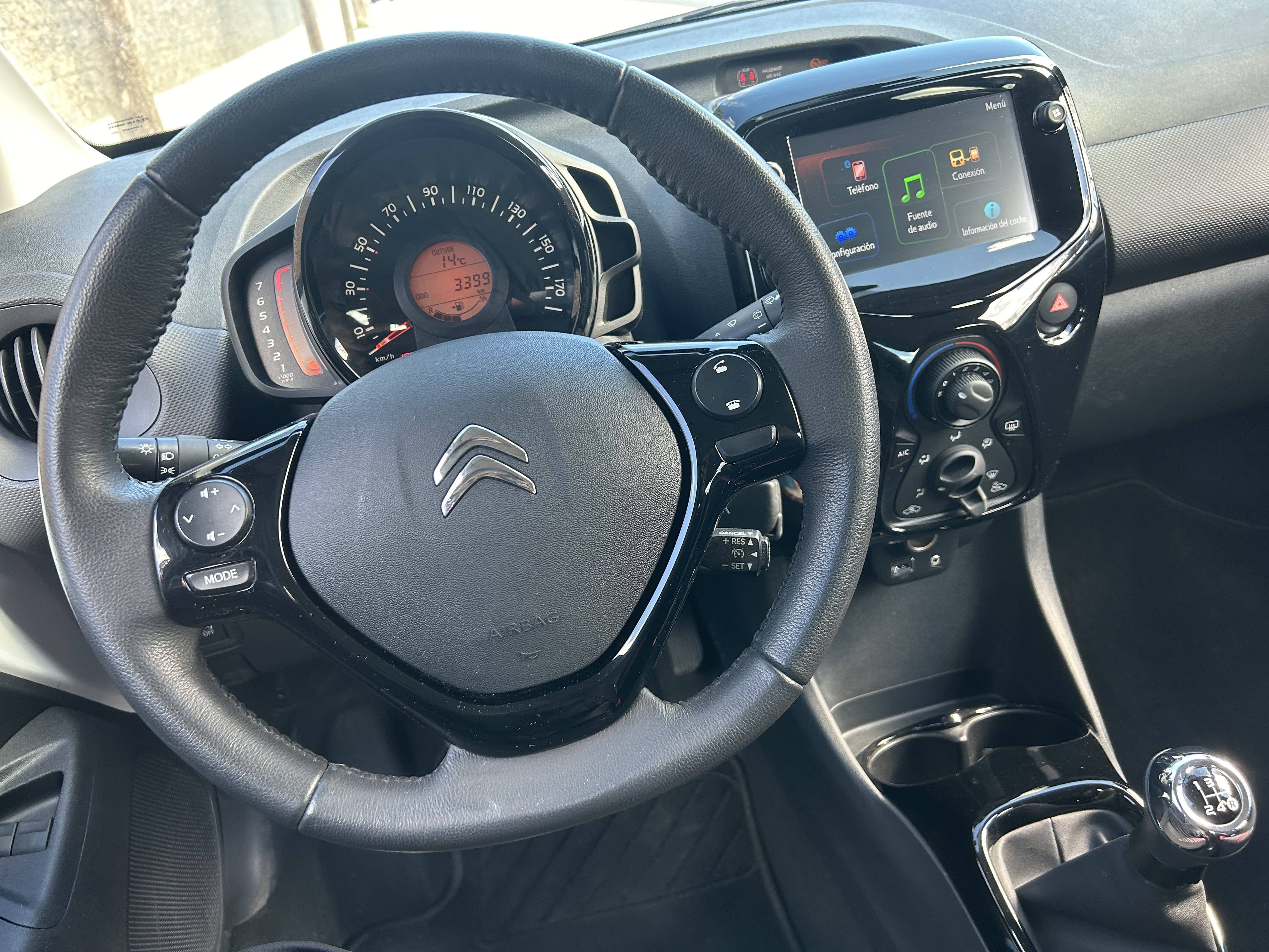 Citroen C1 II con Control de velocidad