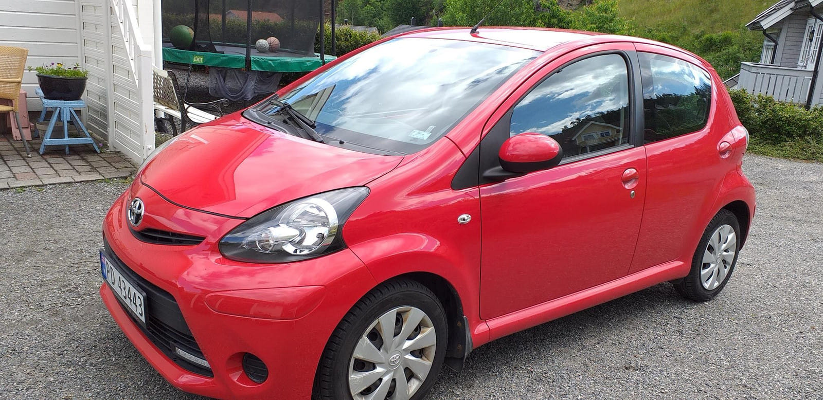 Toyota Aygo, 2012, Blyfri 95