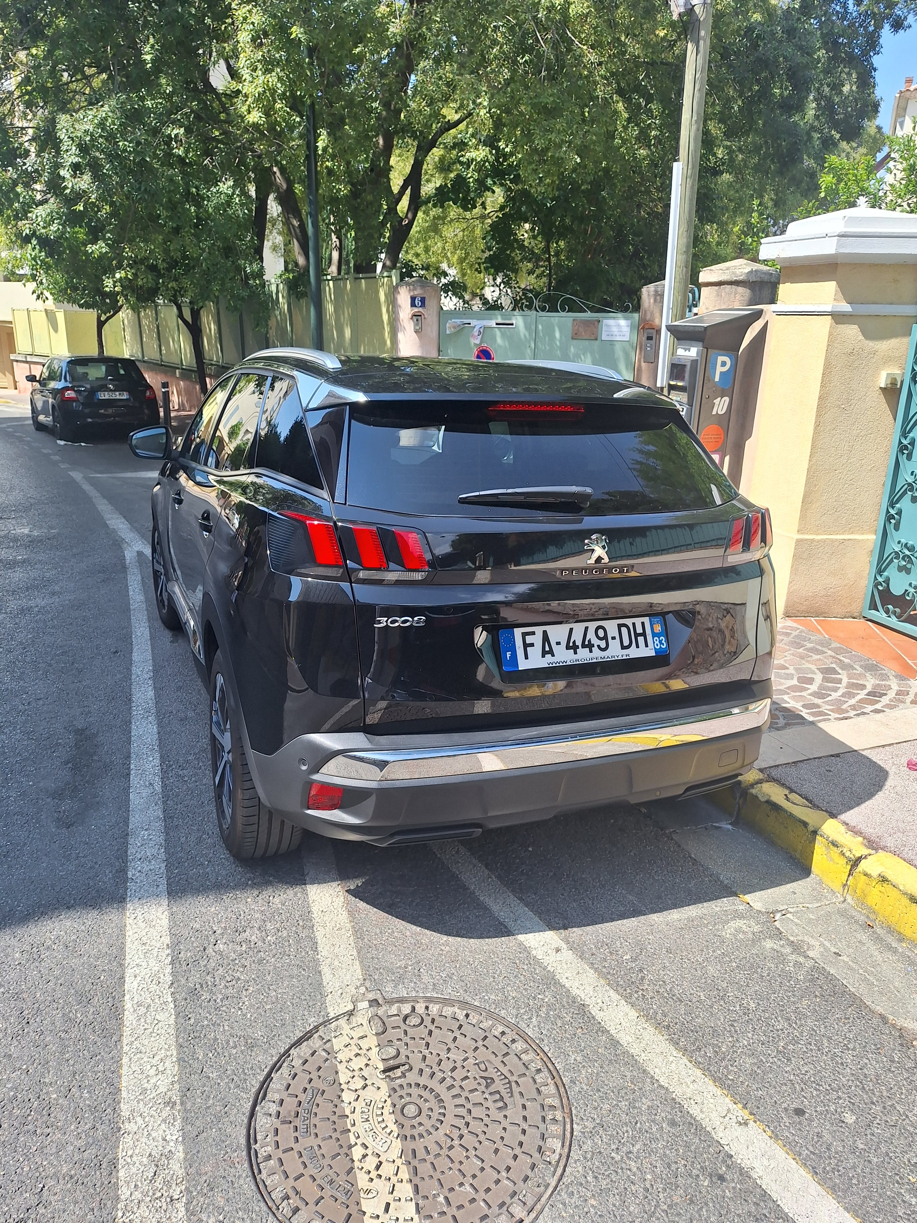 Peugeot 3008 avec Caméra de recul