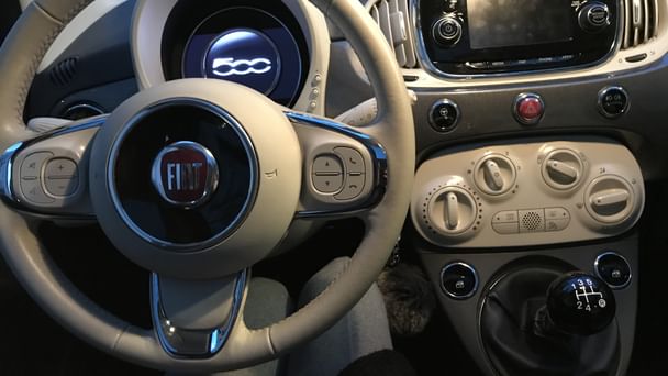 Fiat 500 avec Entrée audio / iPod