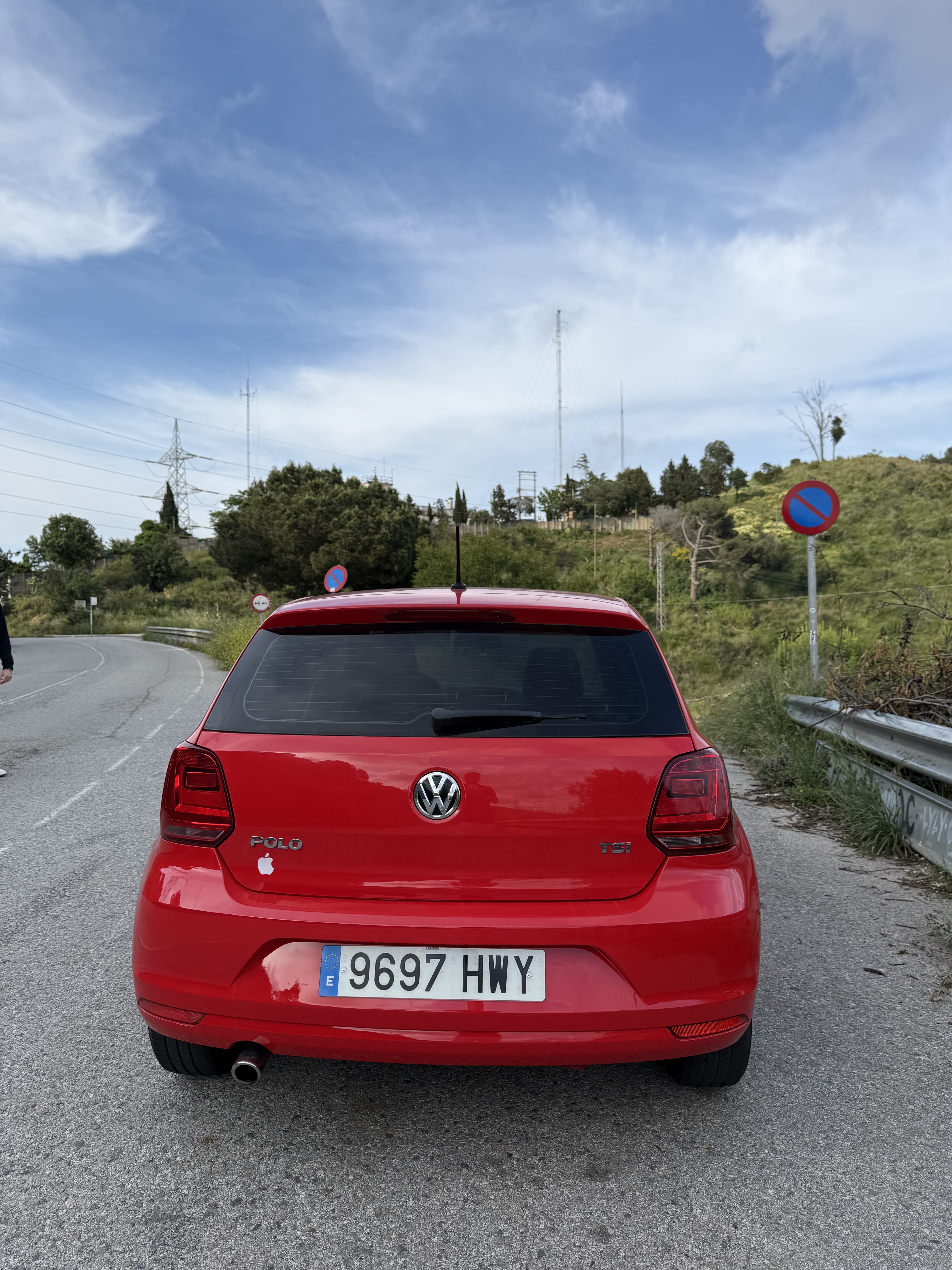 Volkswagen Polo mit Navigationsgerät