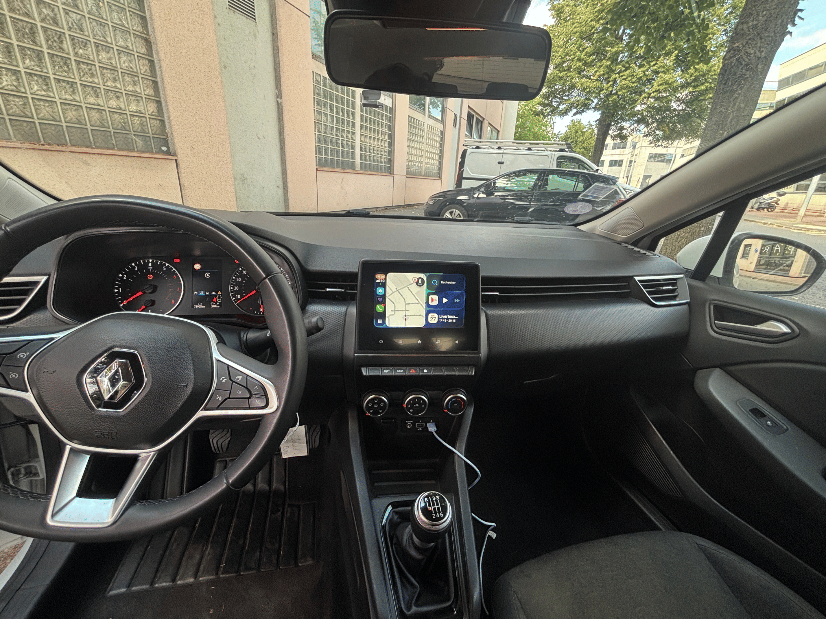 Renault Clio avec GPS