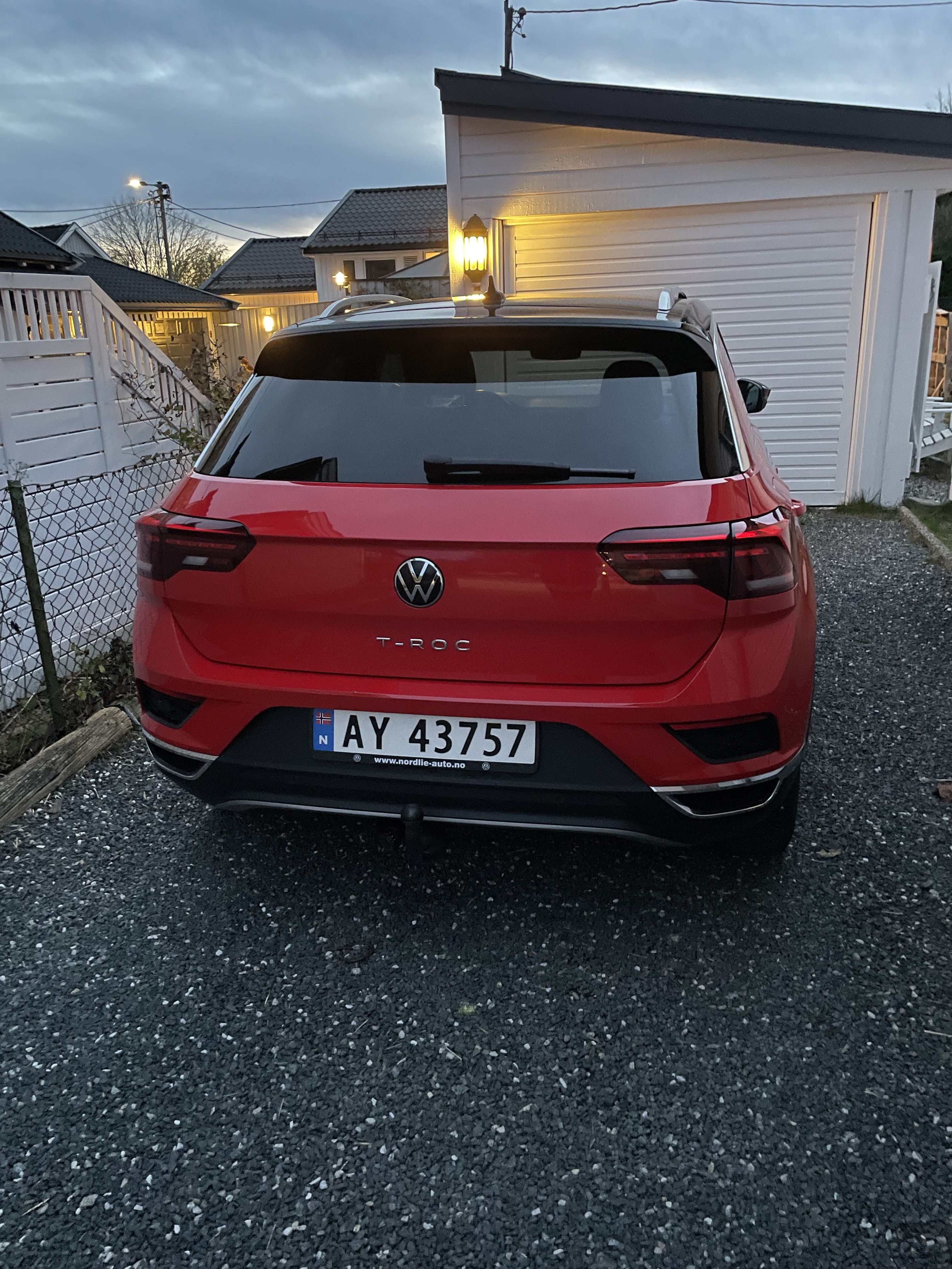 Volkswagen T-Roc med Tilhengerfeste