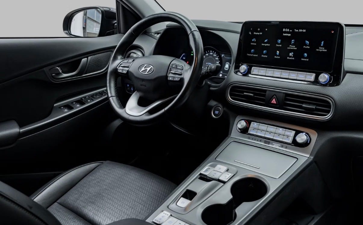 Hyundai Kona Electric Long Range Premium med Ryggekamera