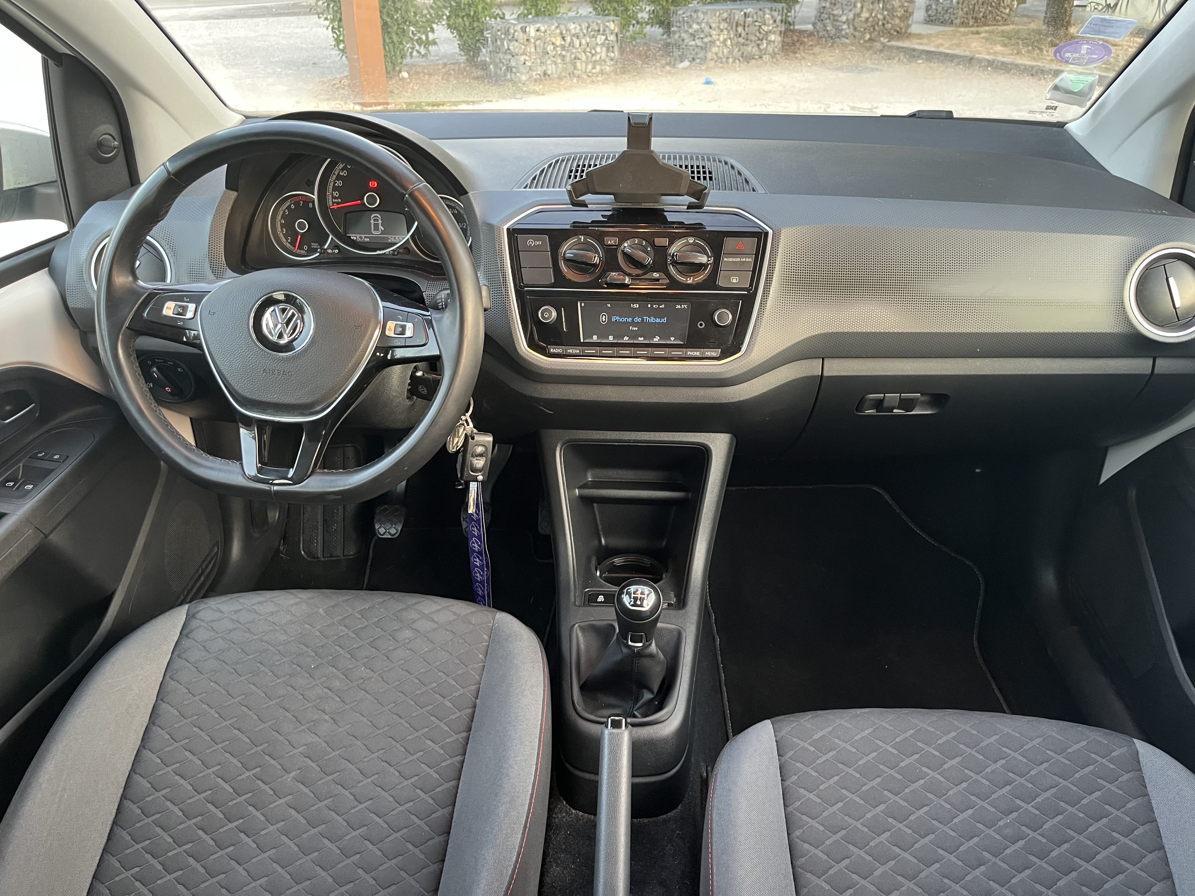 Volkswagen Up! avec Siège bébé