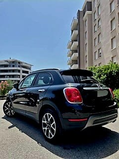 Fiat 500 X with GPS