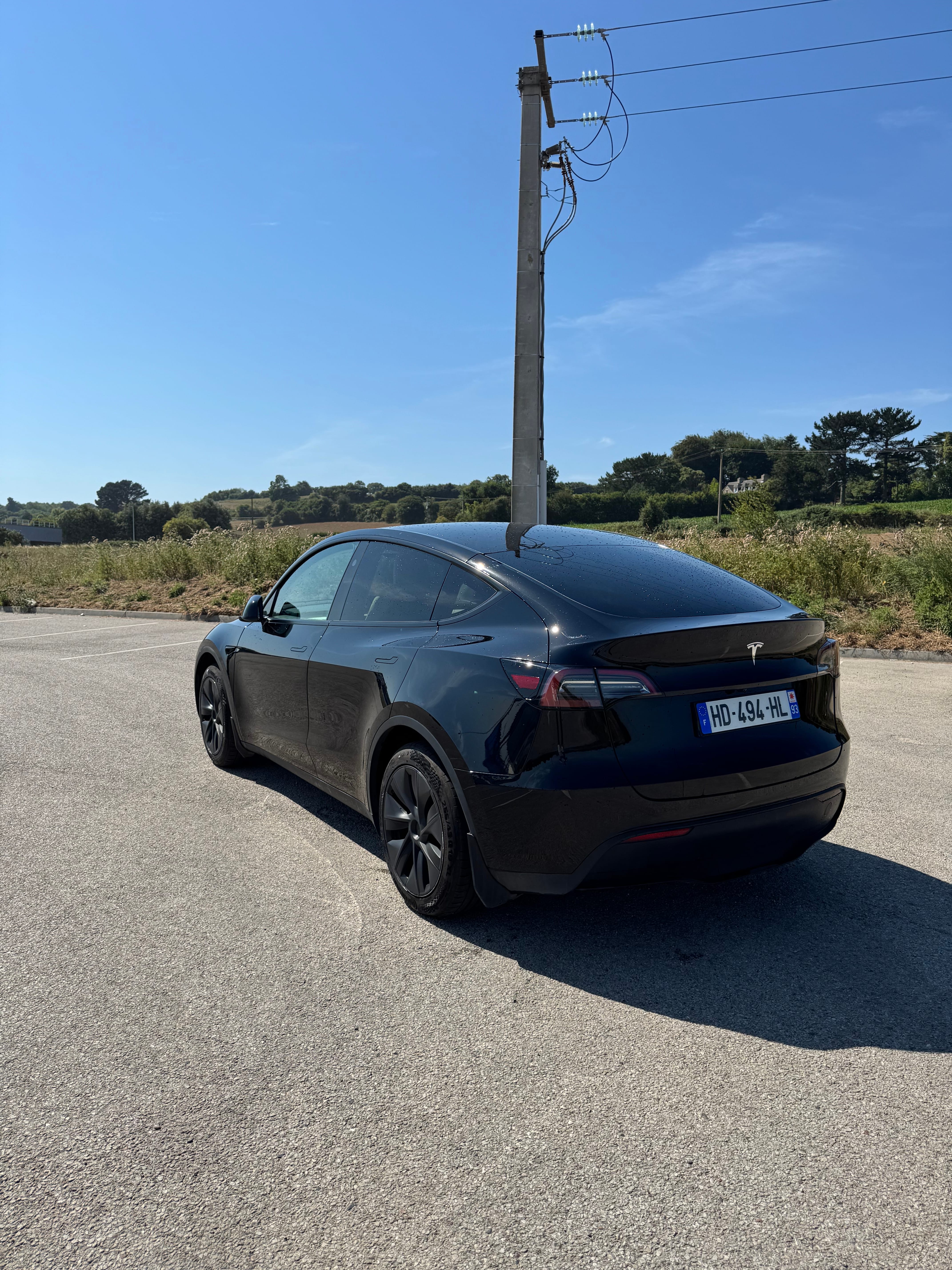Tesla Model Y Long Range avec Caméra de recul