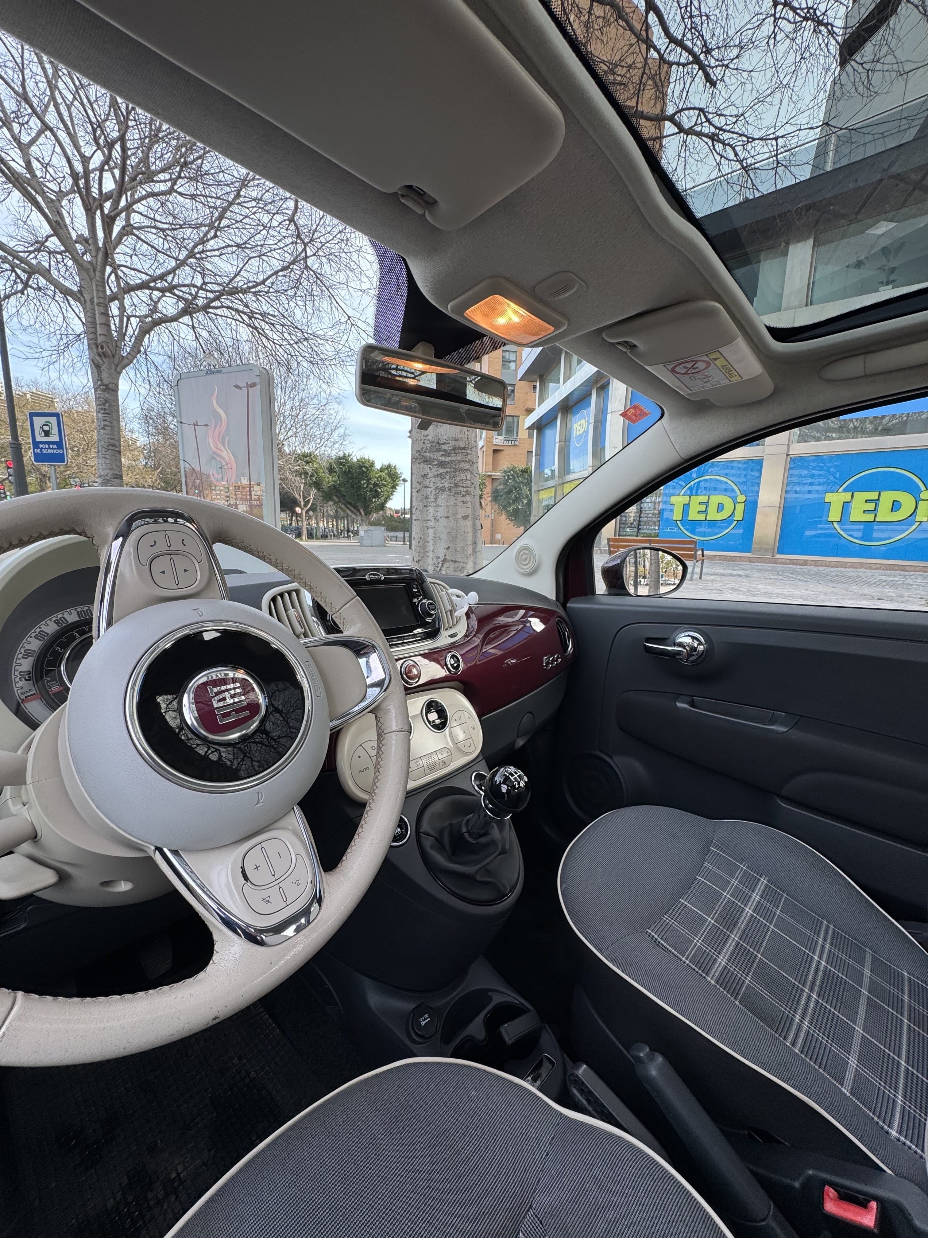 Fiat 500 con Audio Bluetooth