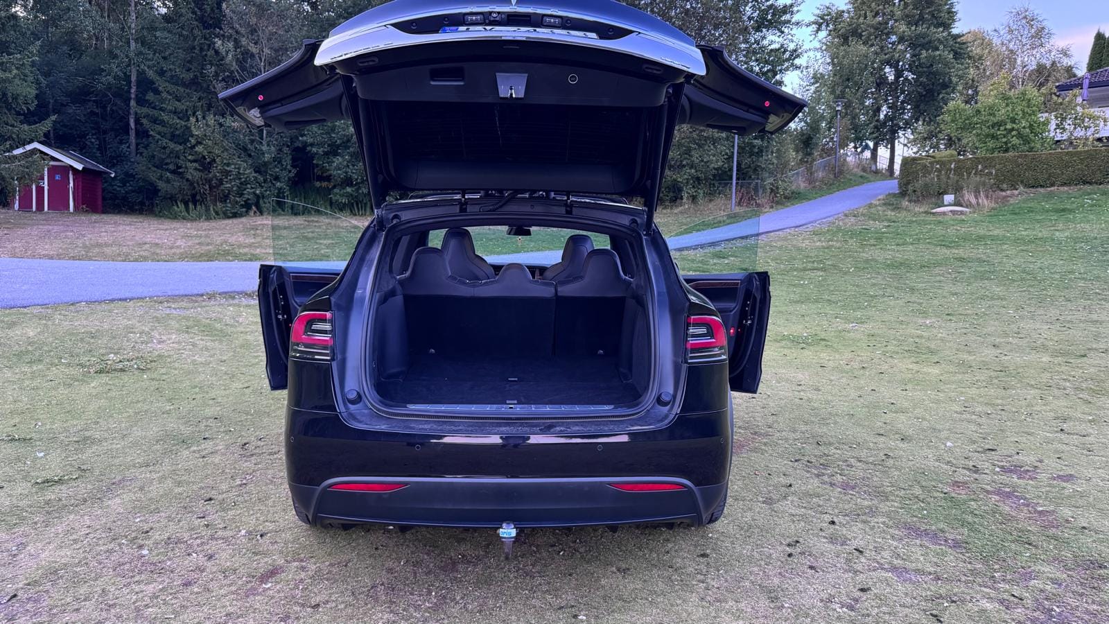 Tesla Model X 100D med Vinterdekk