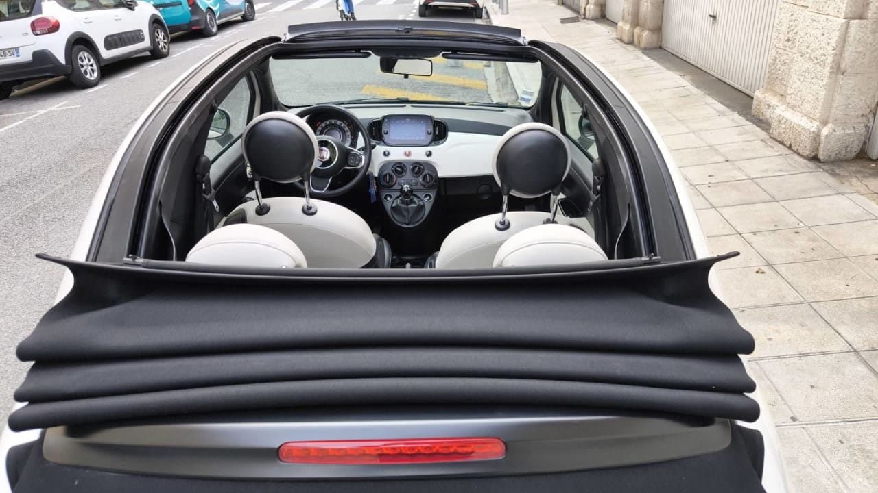 Fiat 500 C Hybride Cabriolet avec Régulateur de vitesse