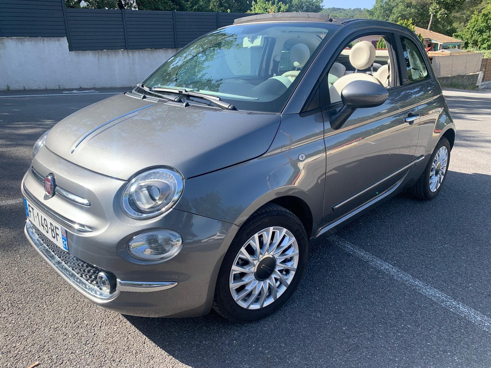 Fiat 500 C avec Régulateur de vitesse