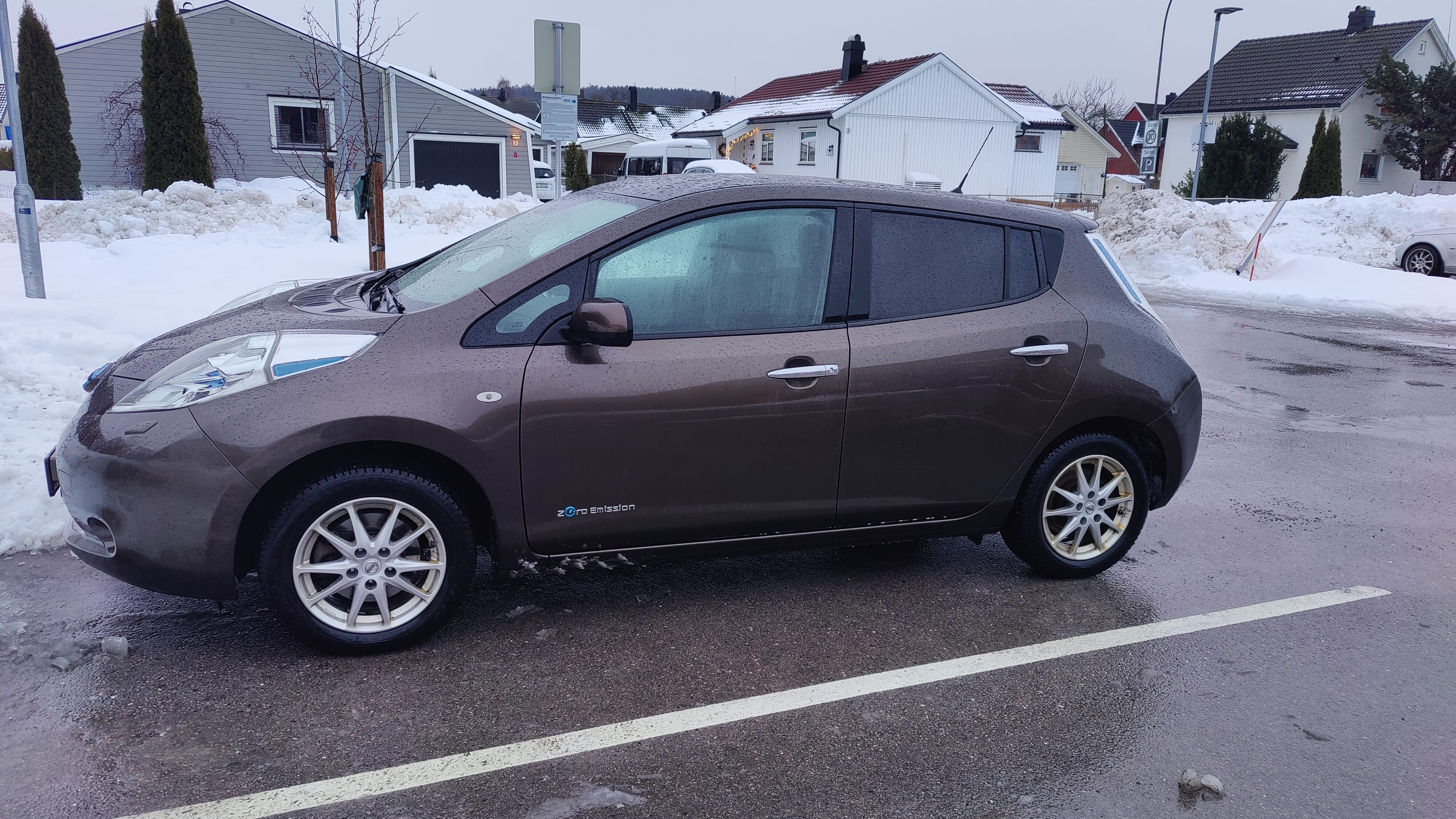 Nissan Leaf med Aircondition