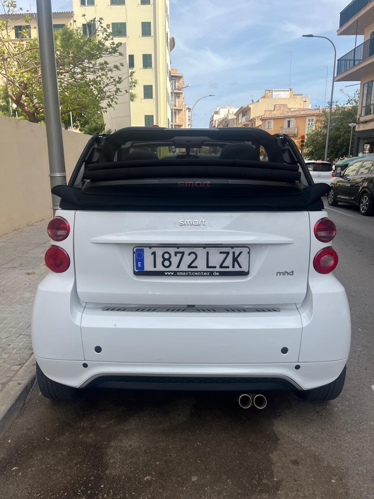 Smart Fortwo Passion Cabriolet ideal Ciudad & playa med Lydinngang