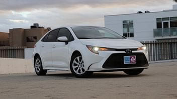 Toyota Corolla LE with Bluetooth audio