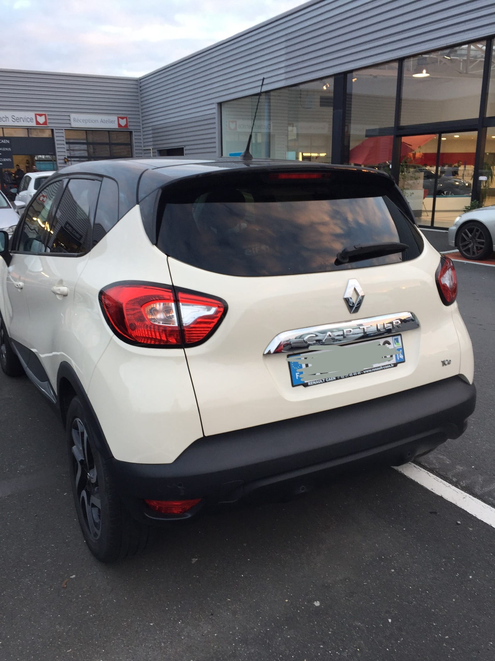Renault Captur avec GPS
