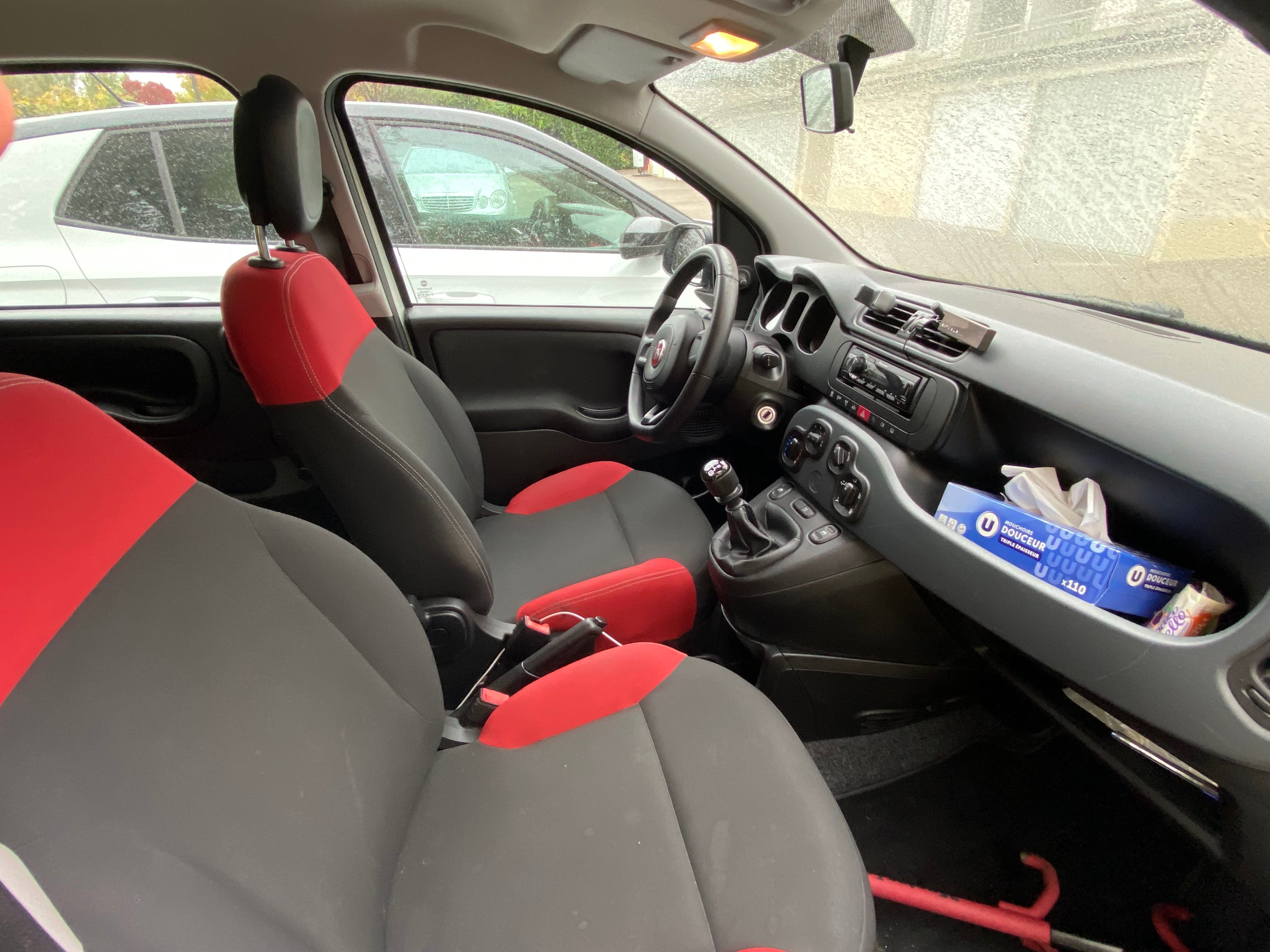 Fiat Panda avec Chaines