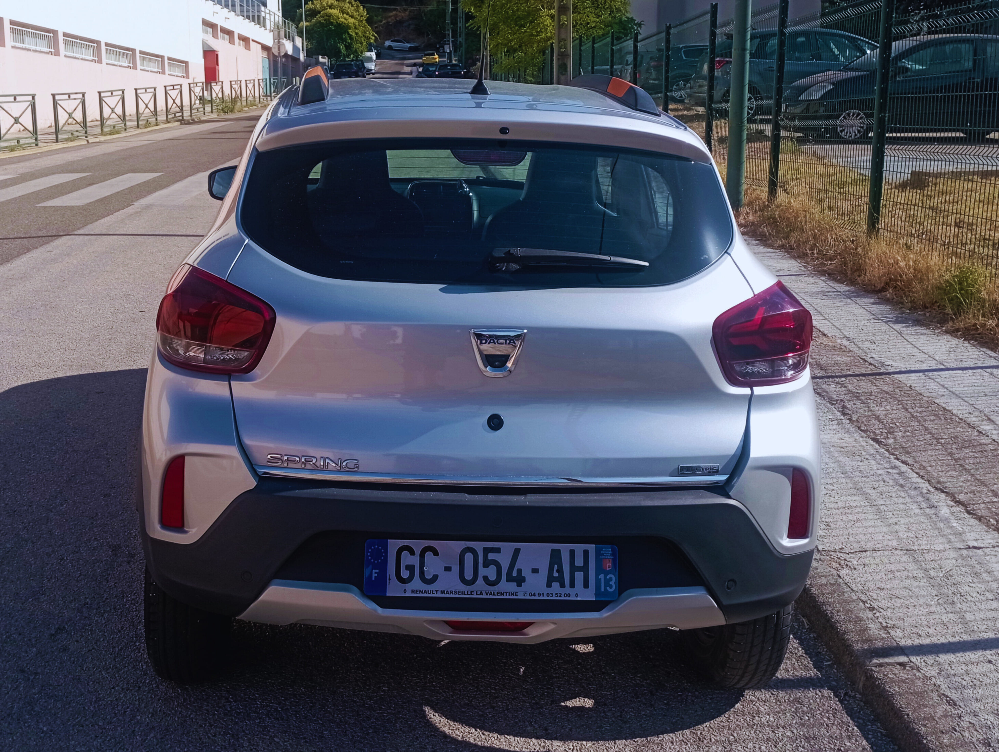Dacia Spring avec GPS
