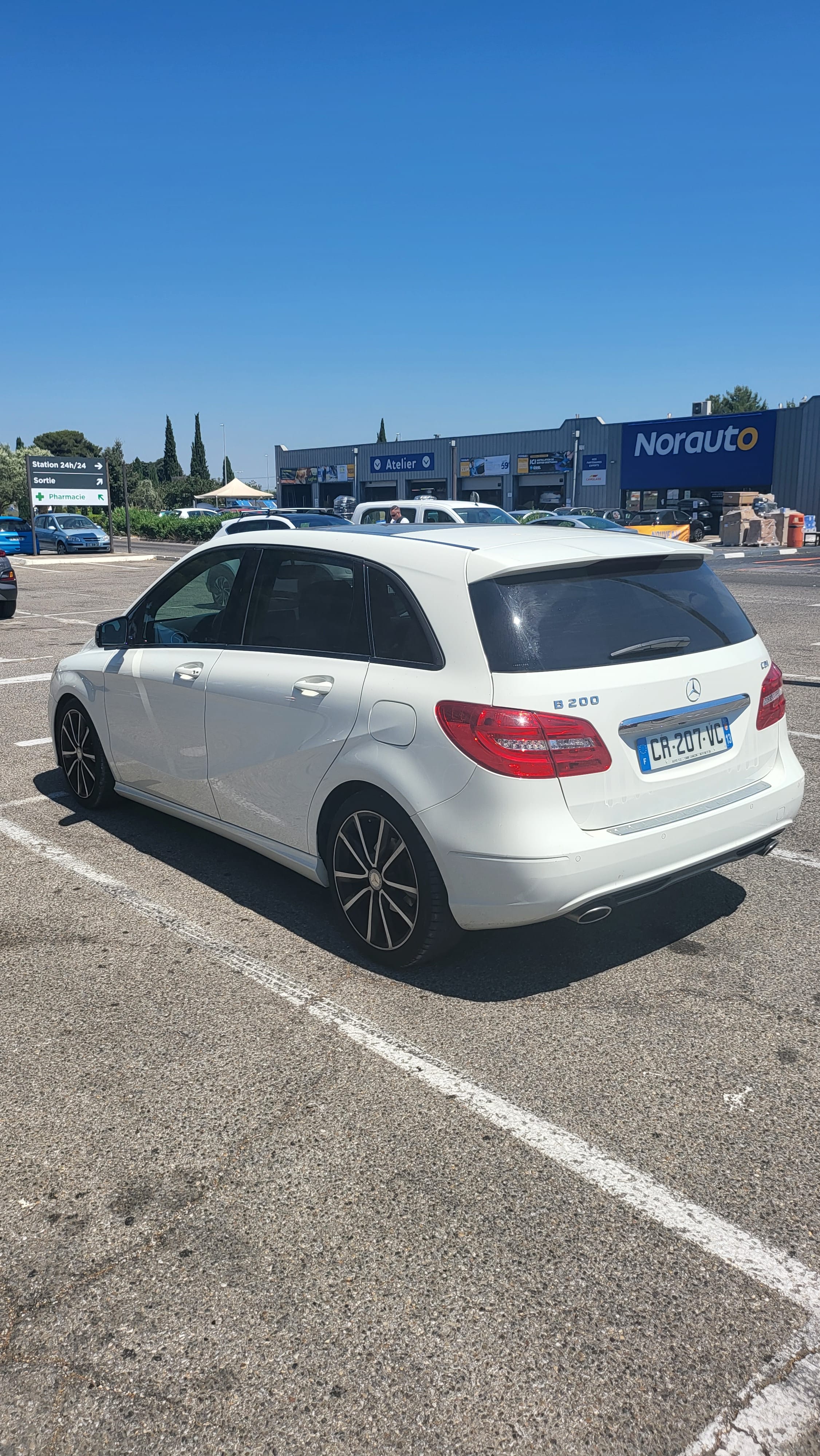 Mercedes Classe B avec GPS