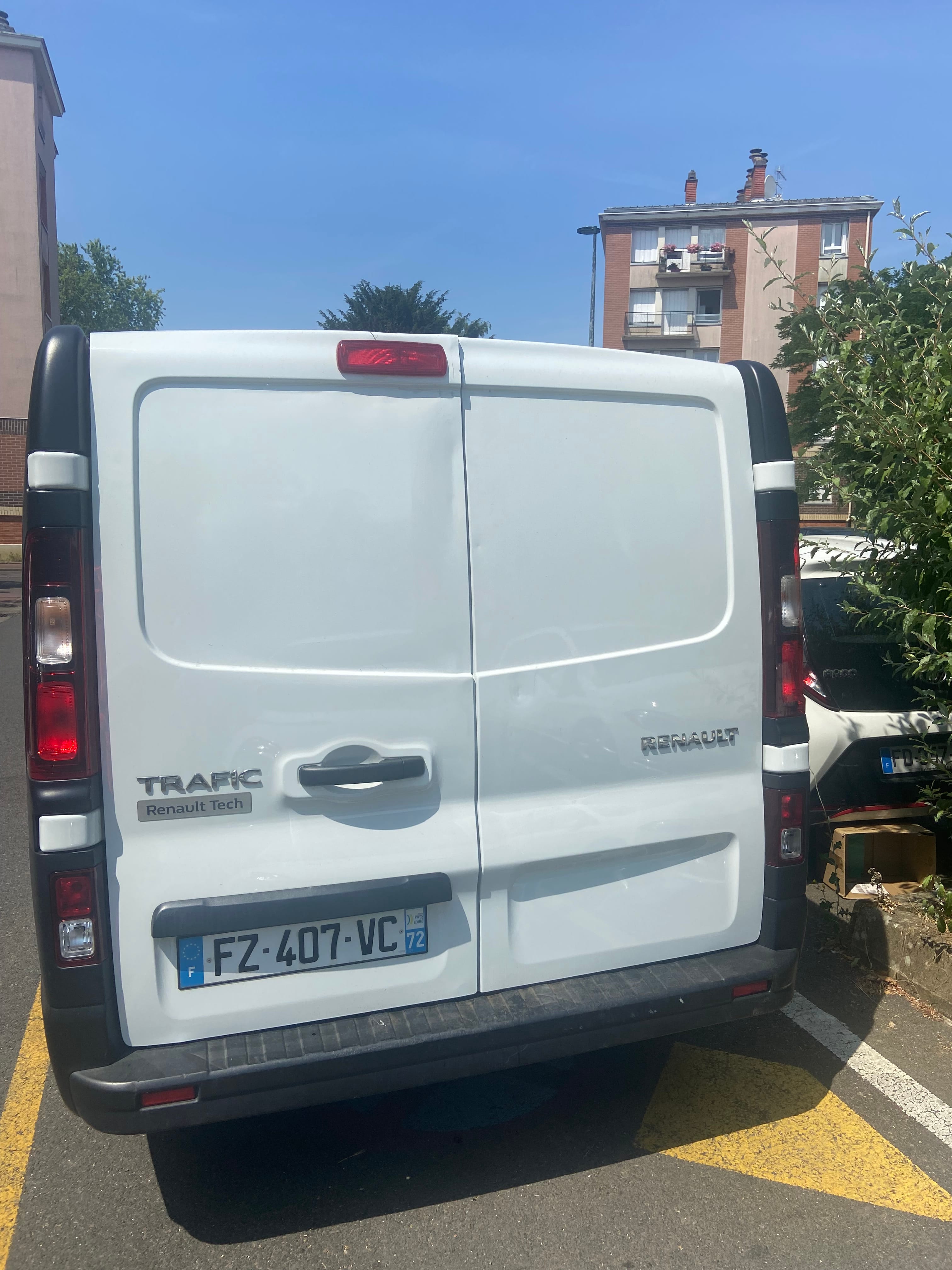 Renault Trafic avec Siège bébé