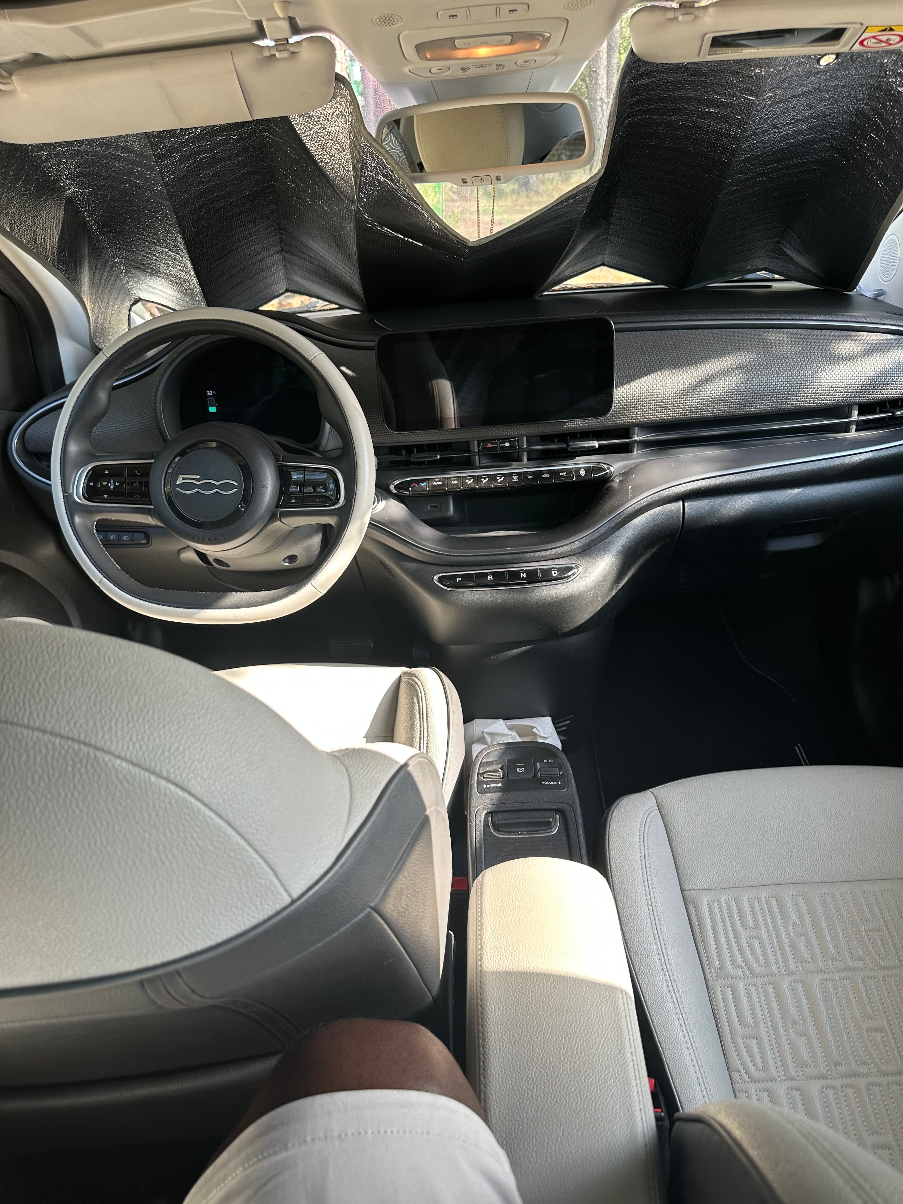 Fiat 500 C avec GPS
