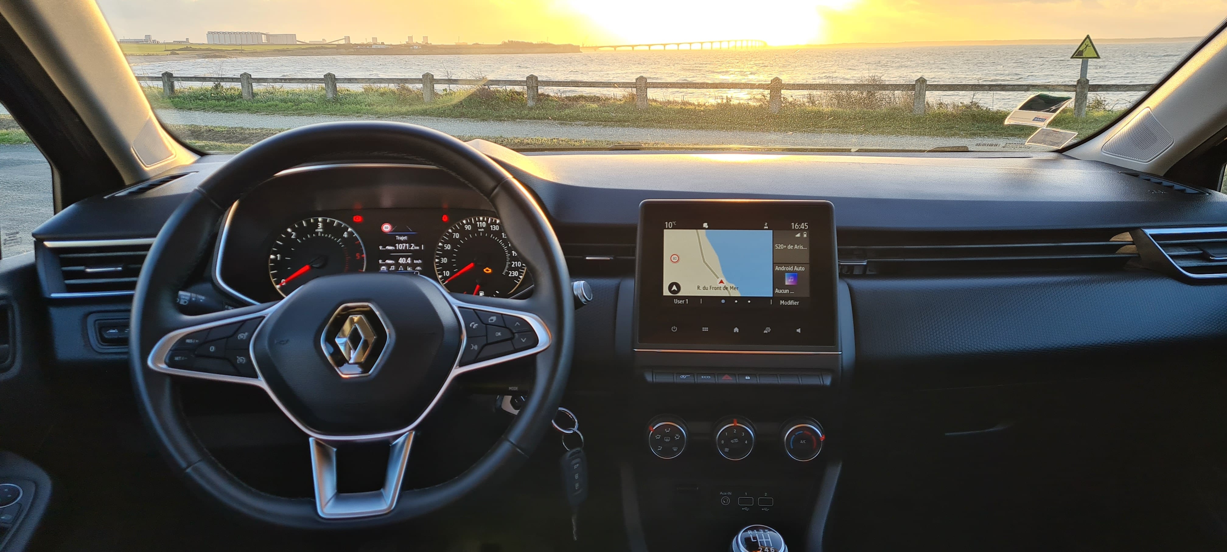 Renault Clio avec GPS