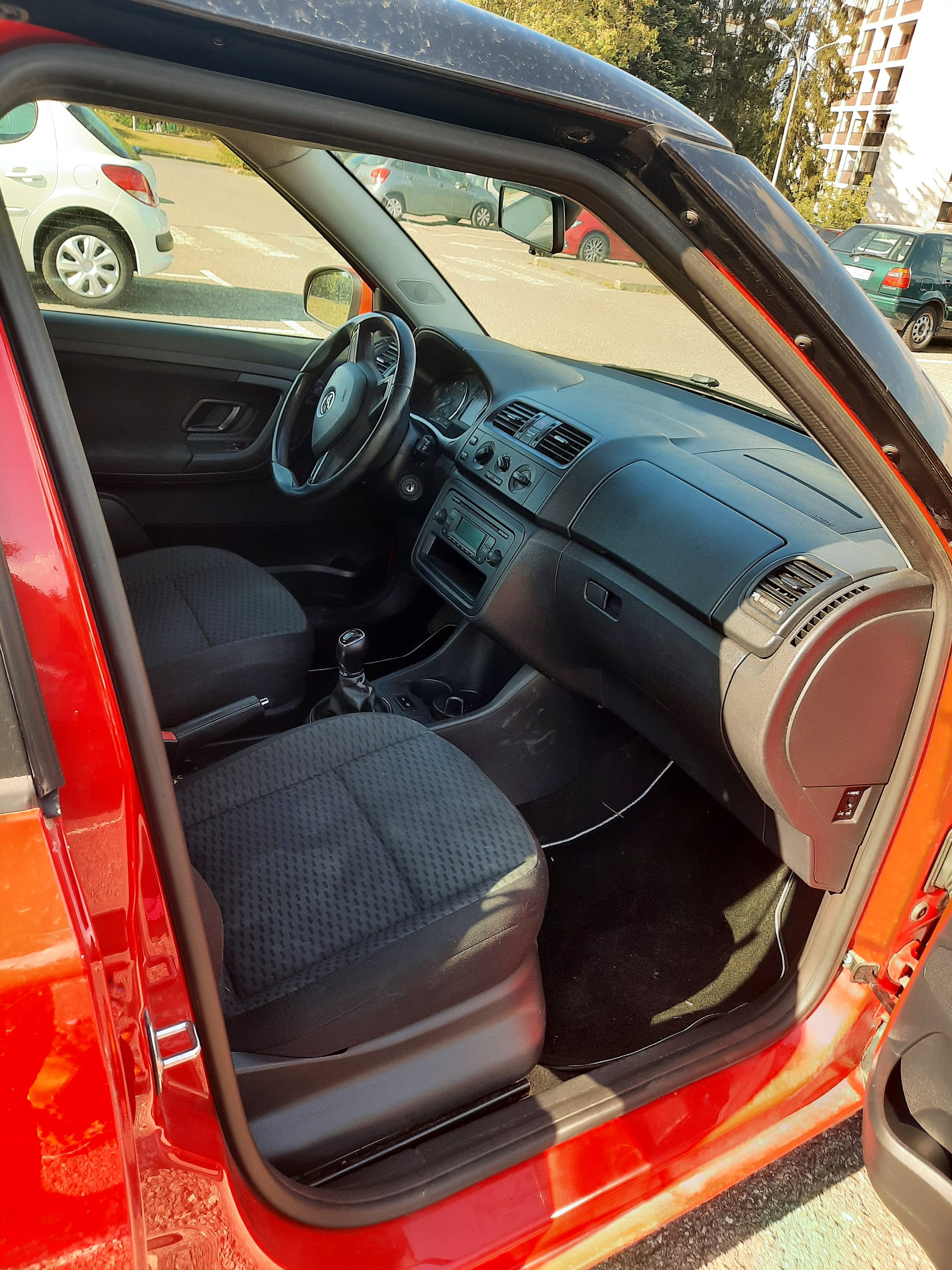 Skoda Fabia avec Pneus neige