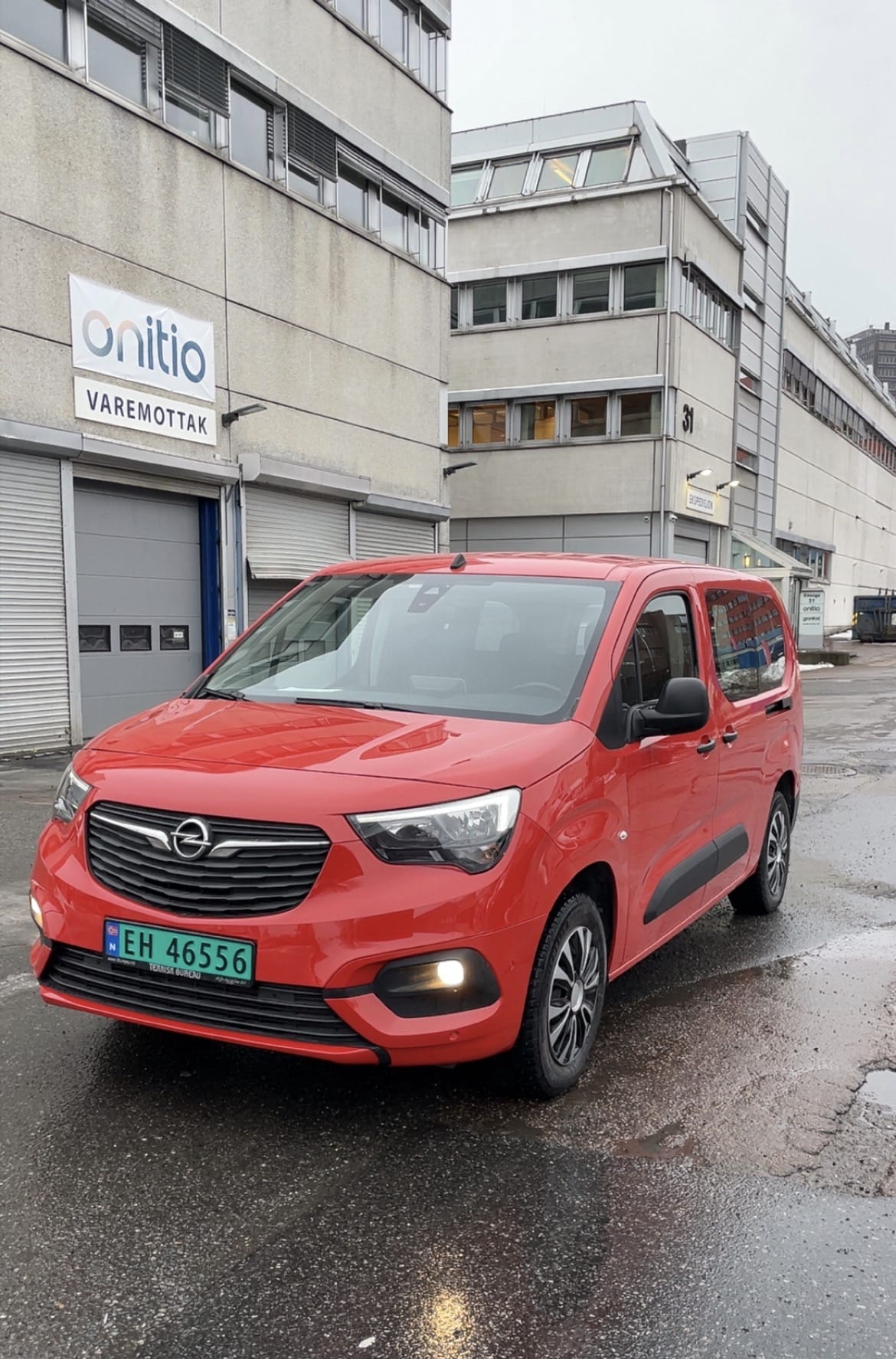 Opel Combo med GPS