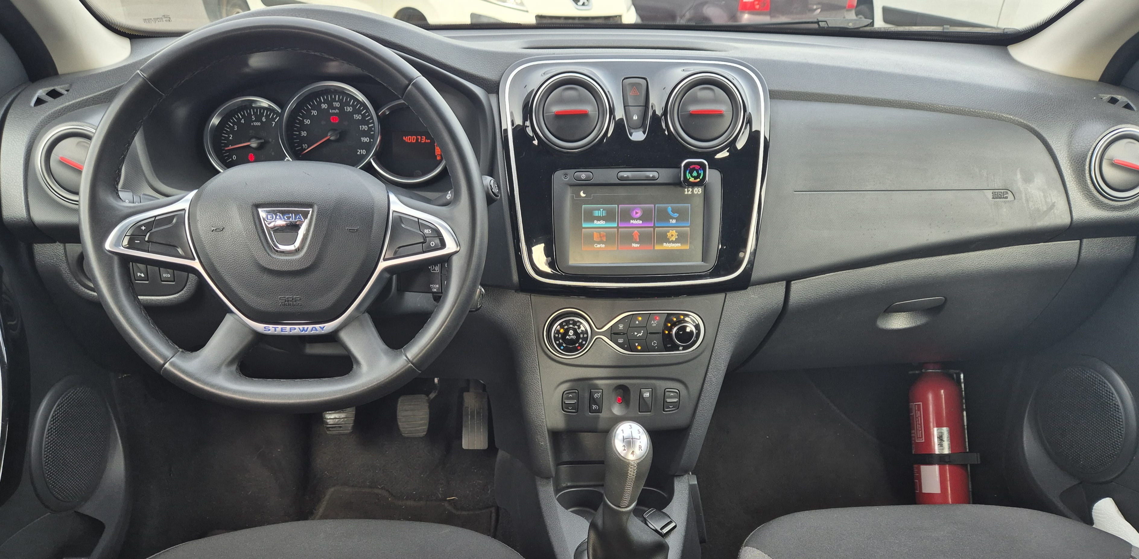 Dacia Sandero Stepway avec Régulateur de vitesse