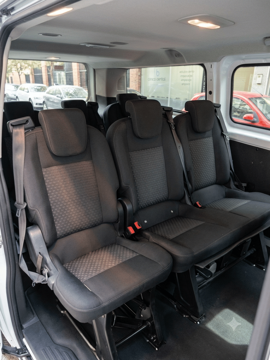 Ford Transit Custom Kombi con Puertos de carga USB