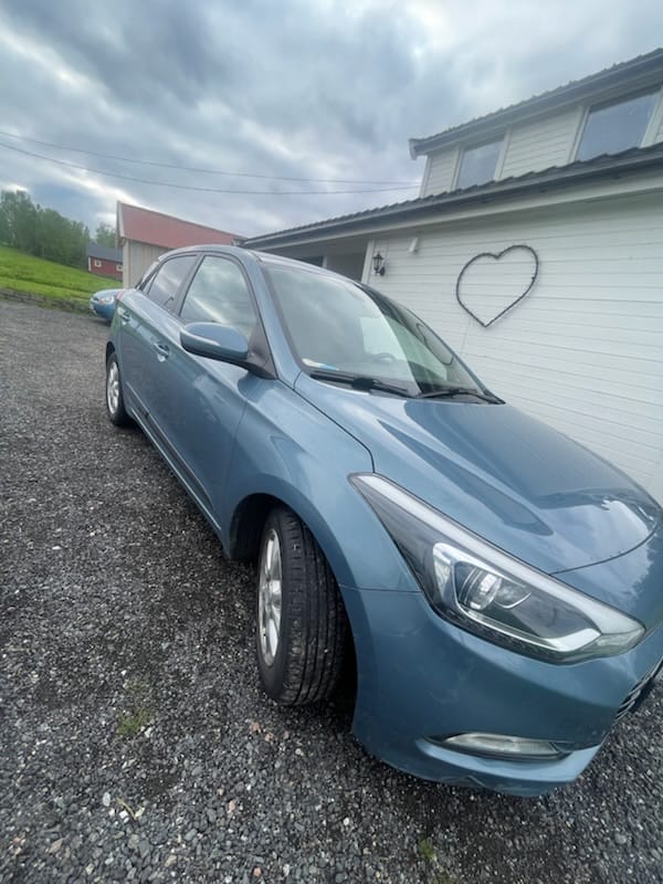 Hyundai i20 med Vinterdekk