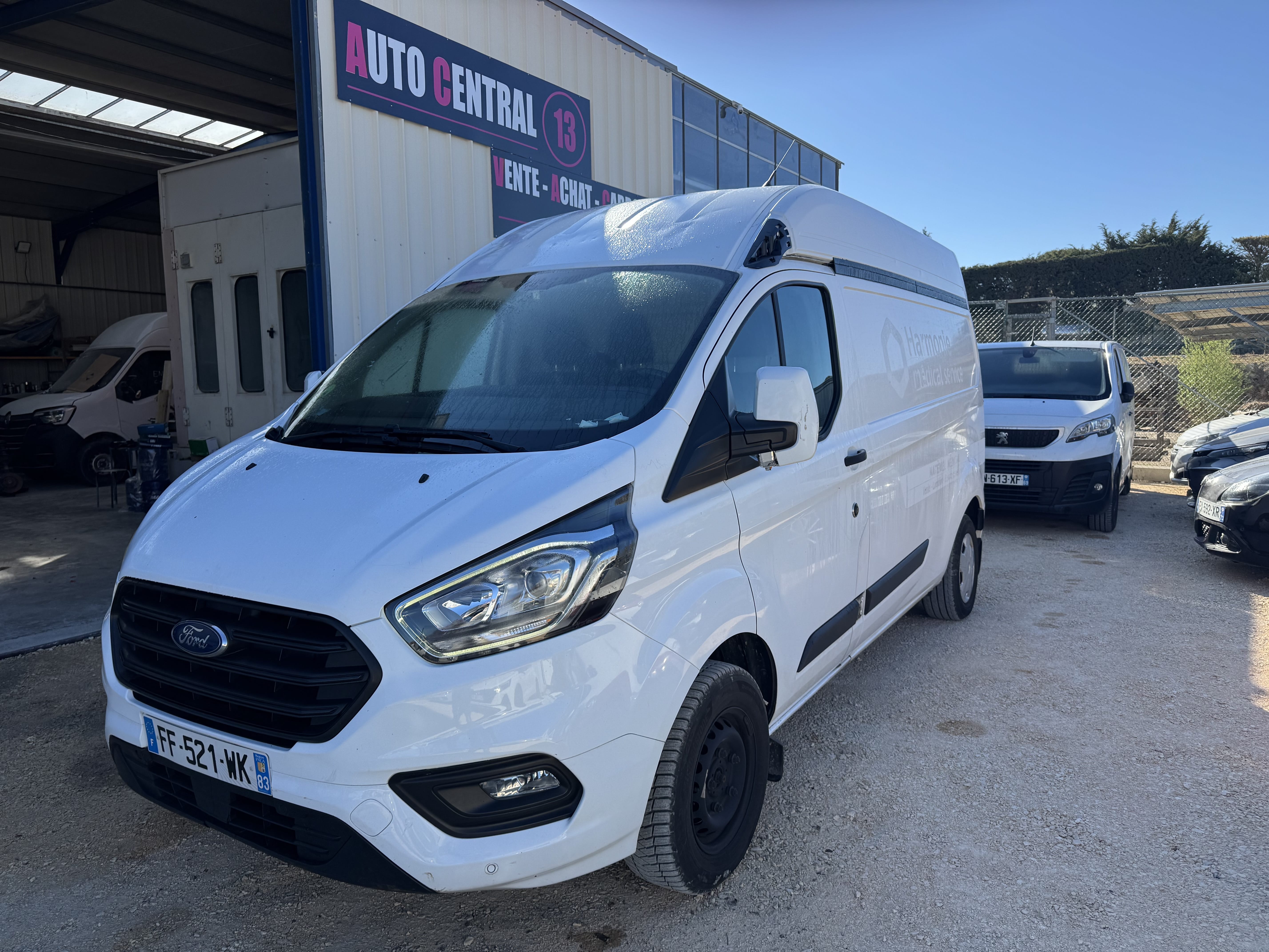 Ford Transit Custom Fourgon, 2019, Diesel