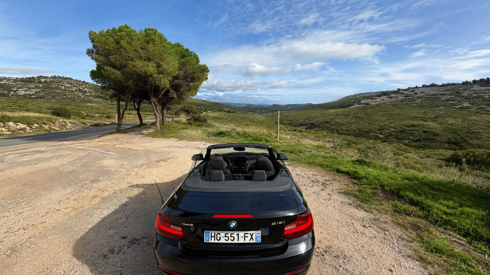 BMW Série 2 Cabriolet with Baby seat