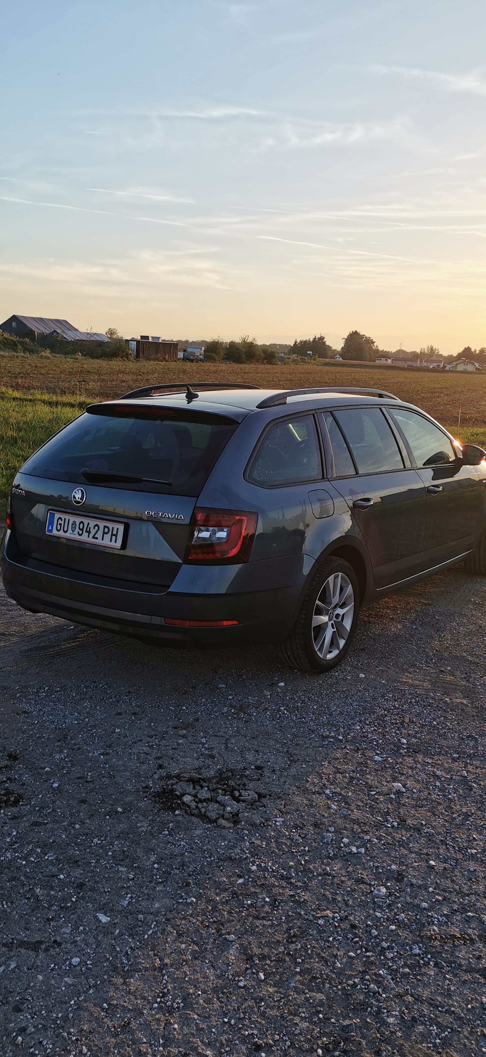Skoda Octavia mit Navigationsgerät