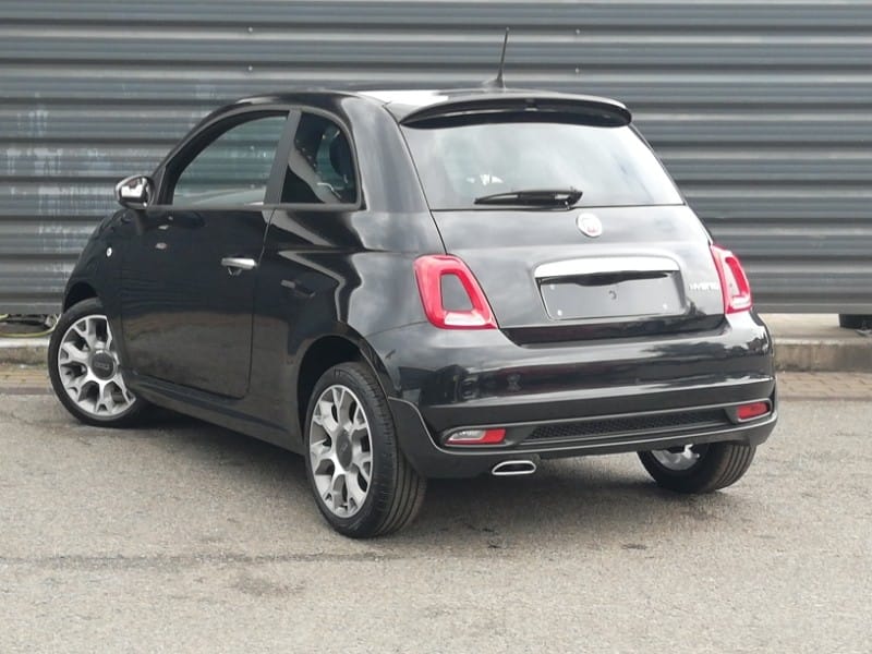 Fiat 500 with GPS
