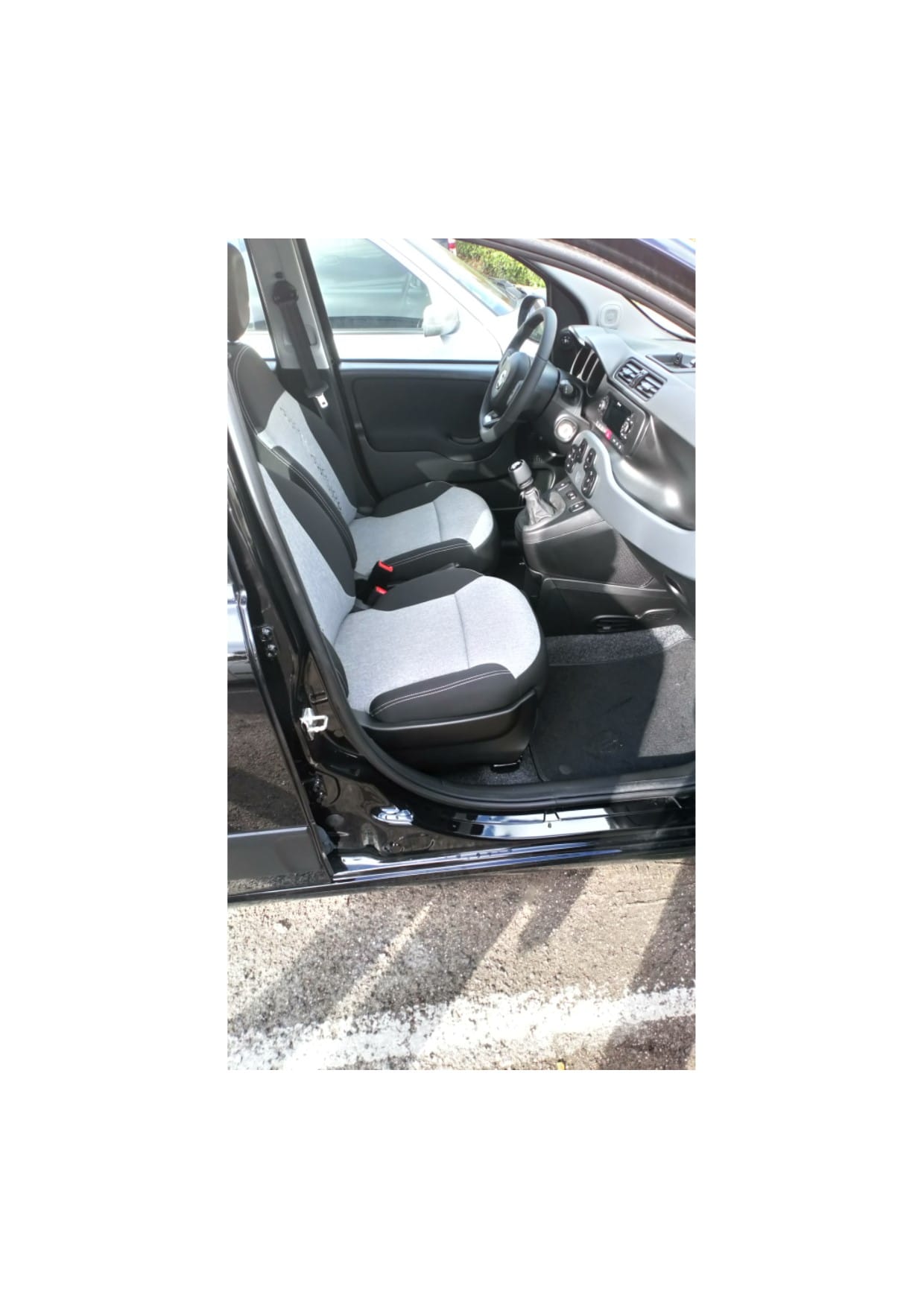 Fiat Panda avec Pneus neige