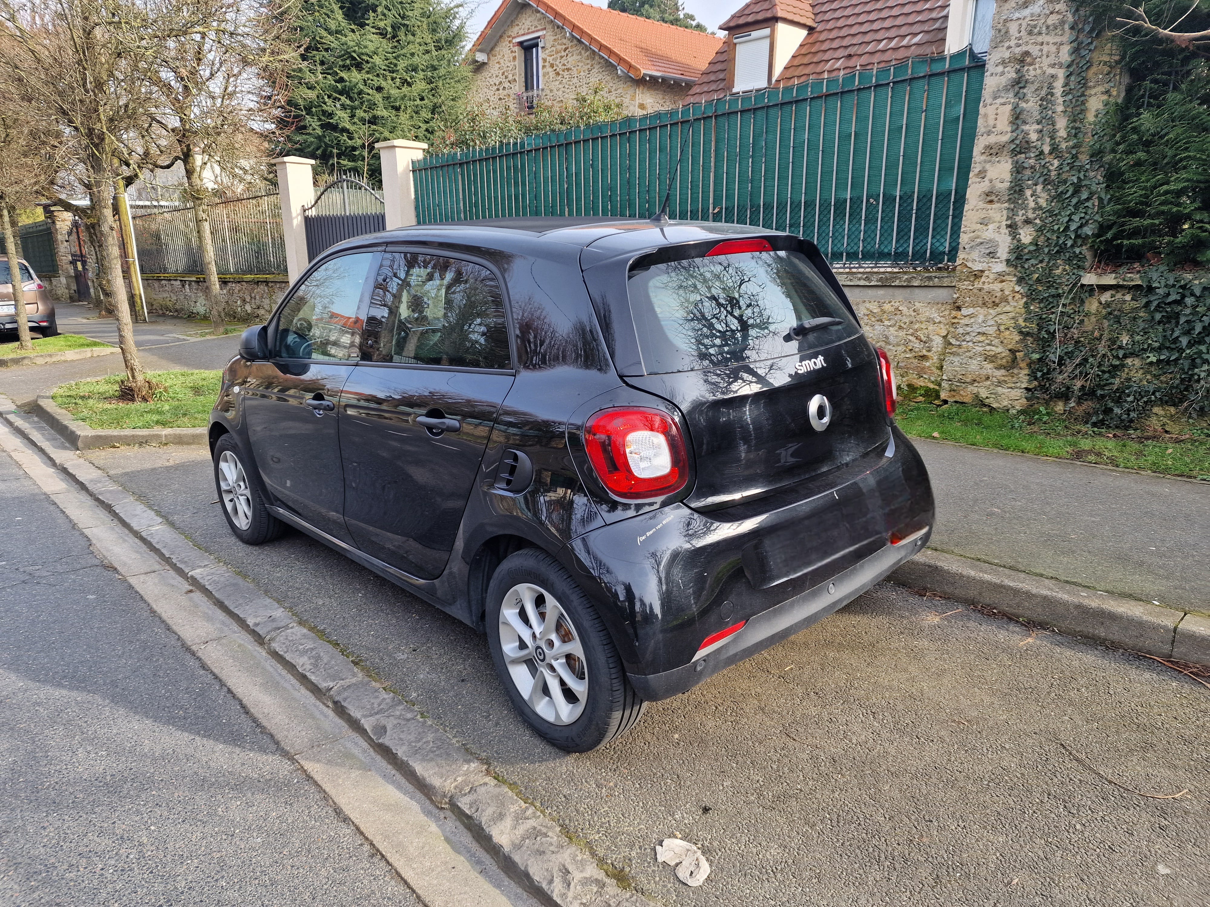 Smart Forfour avec GPS