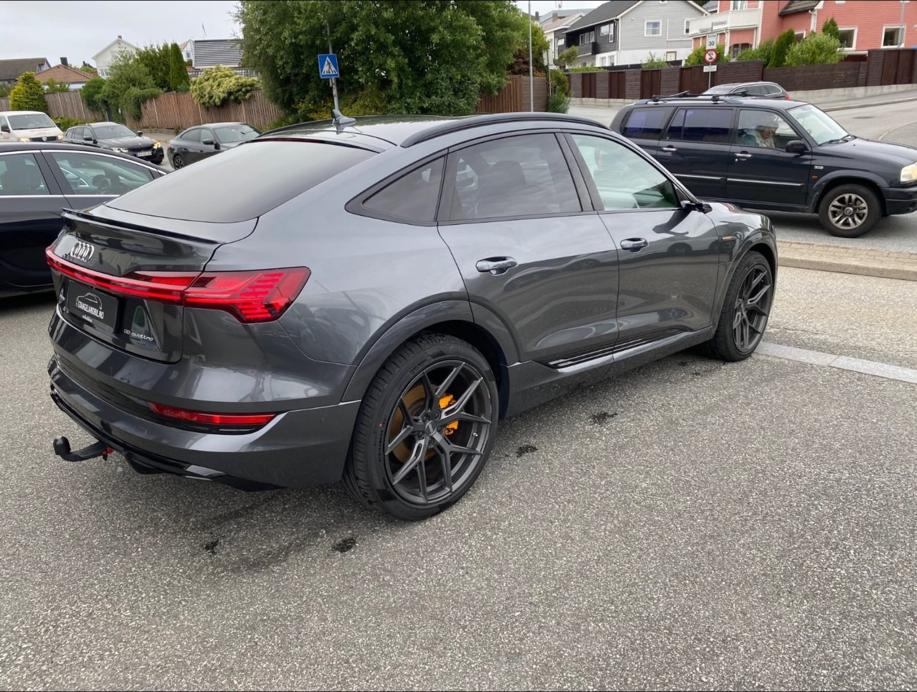 Audi e-tron Sportback med GPS