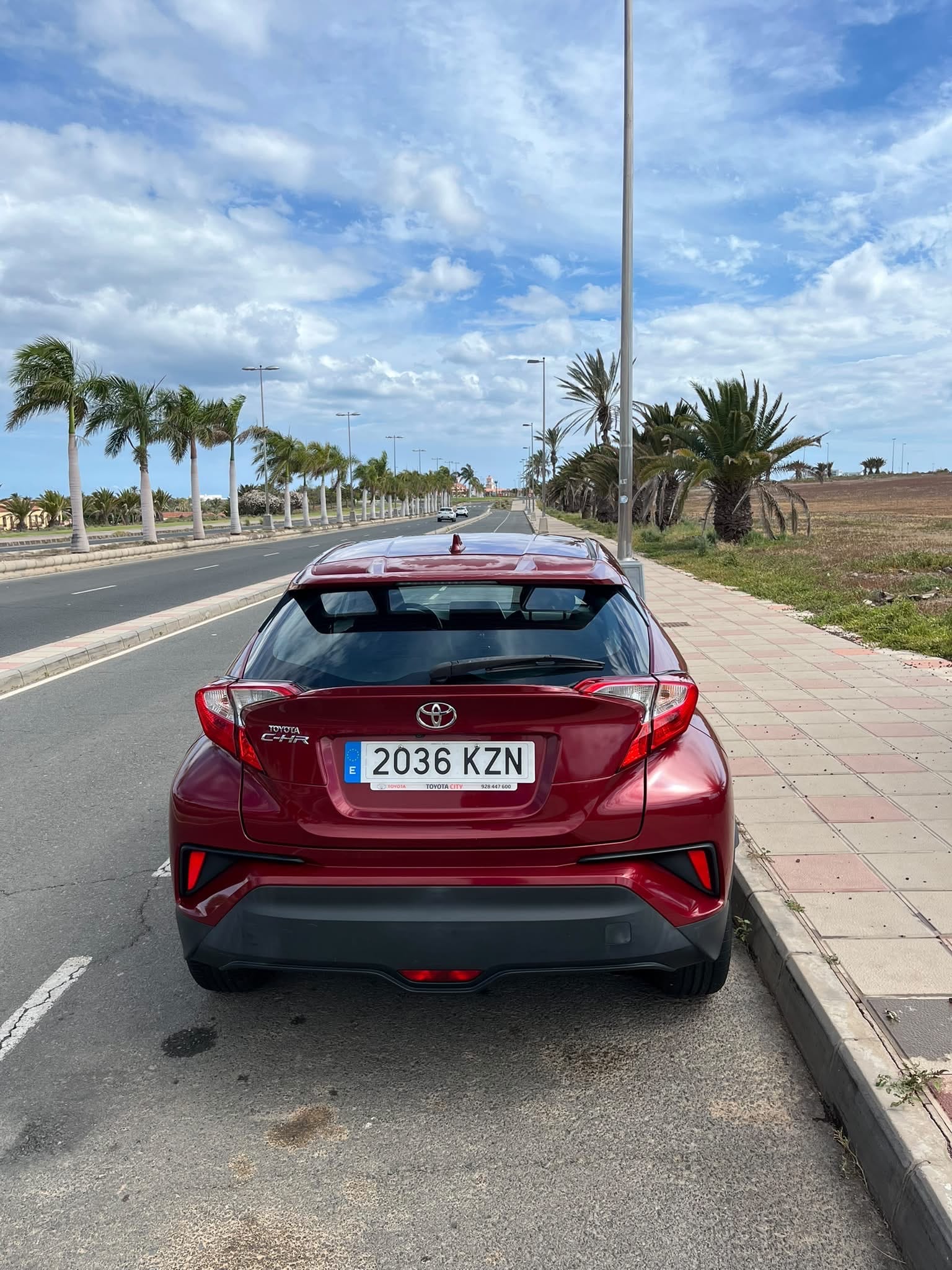 Toyota C-HR mit Rückfahrkamera