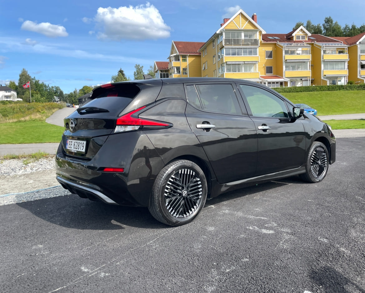Nissan Leaf with GPS