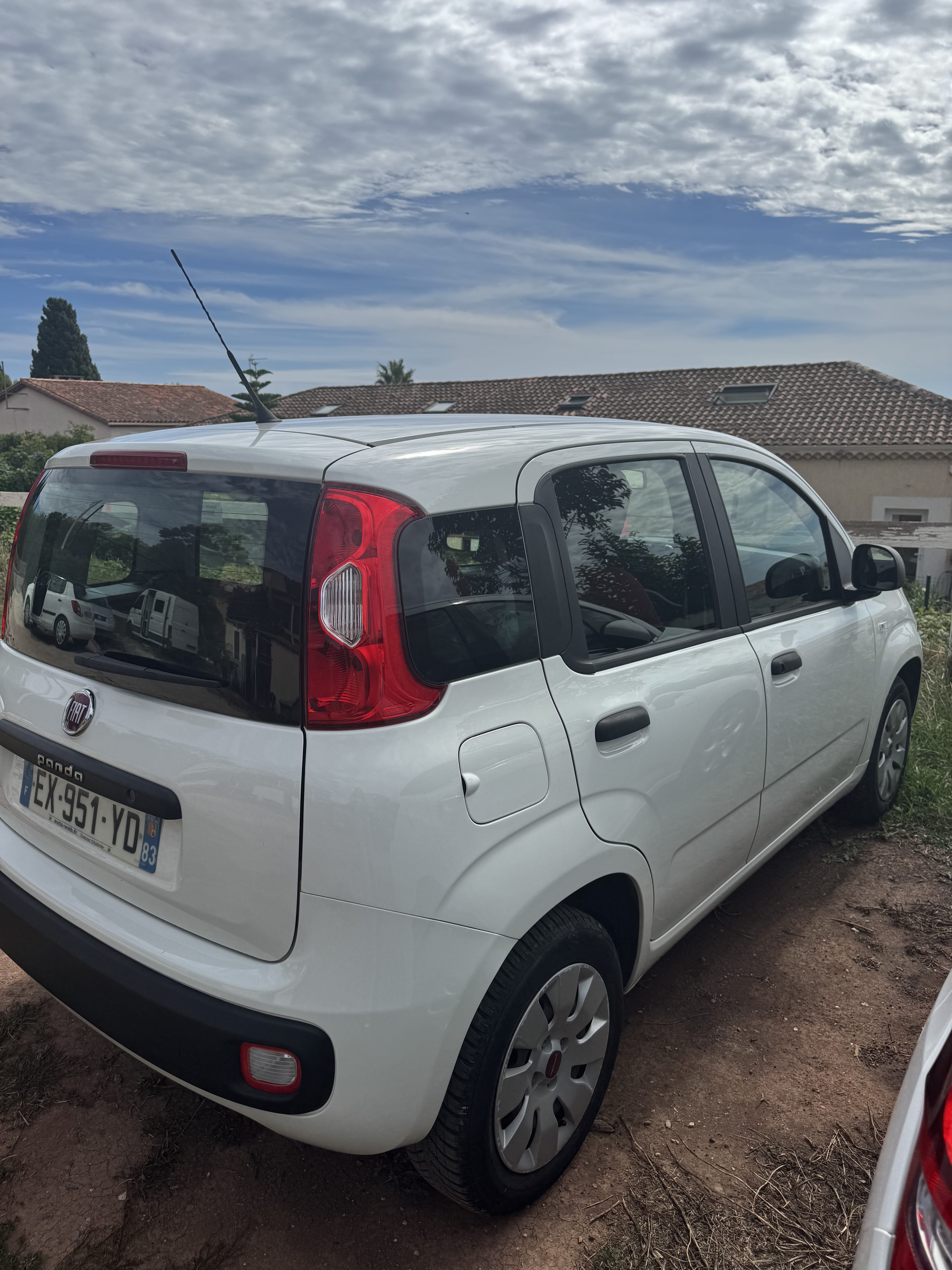 Fiat Panda avec Siège bébé