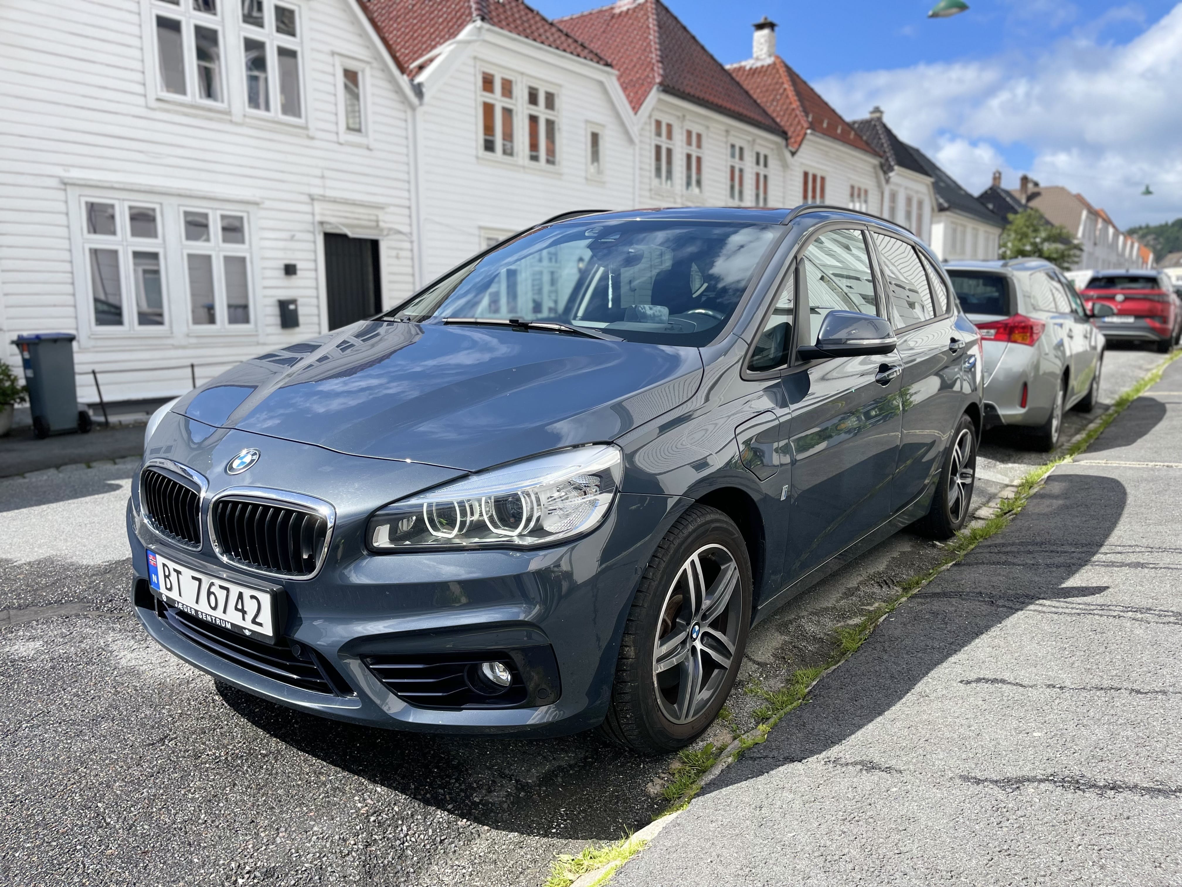 BMW 2-Serie Active Tourer, 2018, Blyfri 95 / Elektrisk (hybrid), automatisk