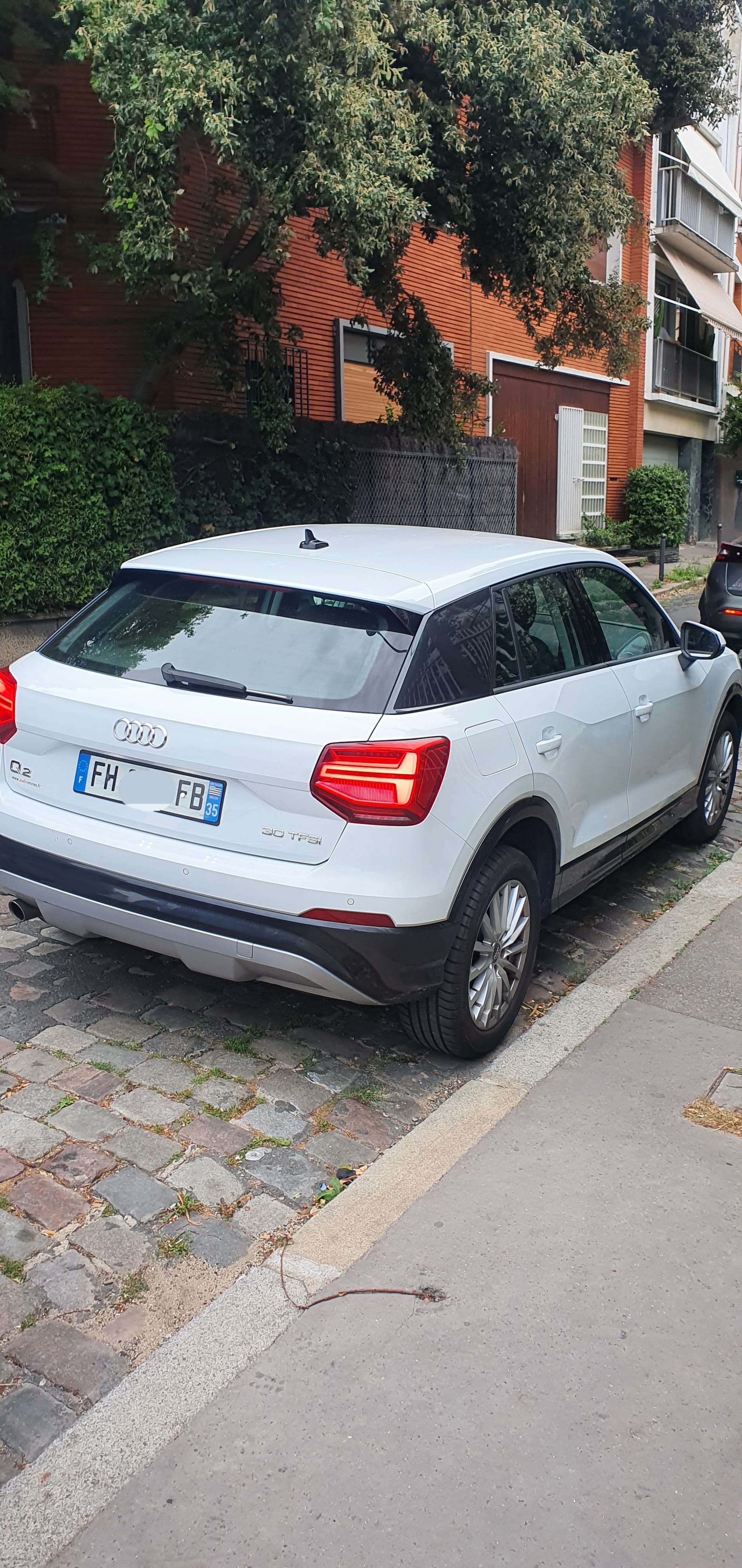 Audi Q2 avec GPS
