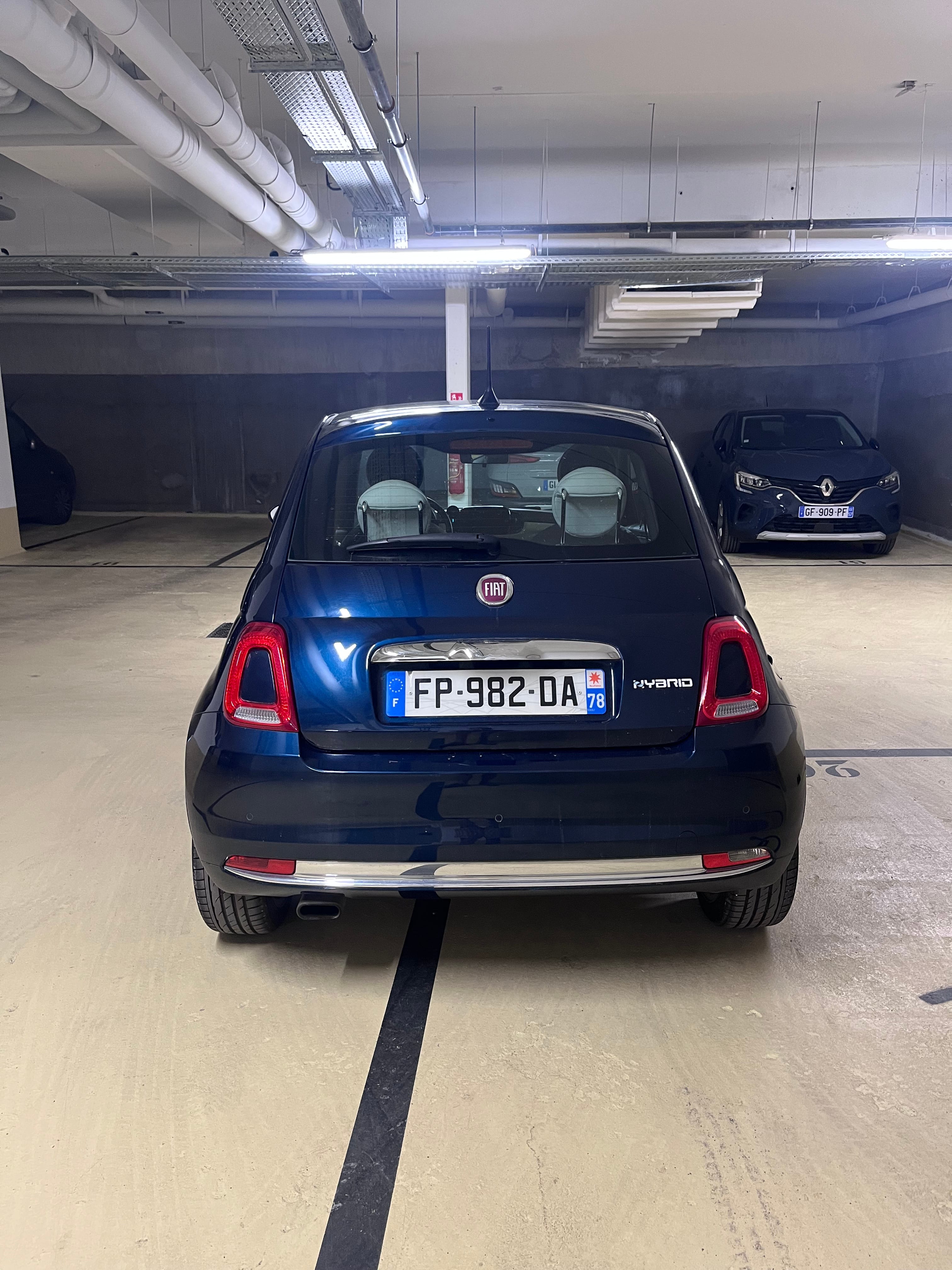Fiat 500 avec Caméra de recul