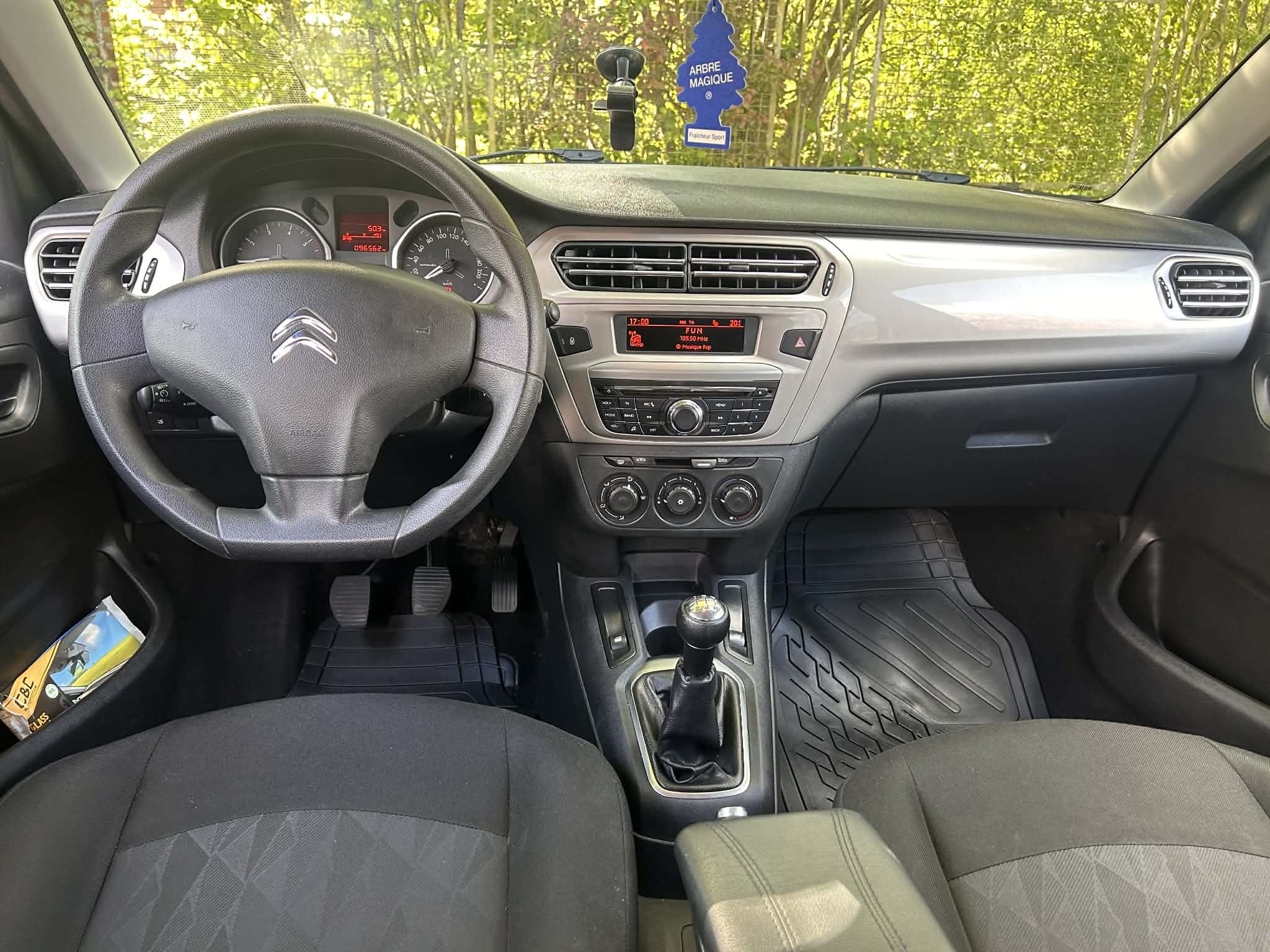 Citroen C-Elysée met Bluetooth audio