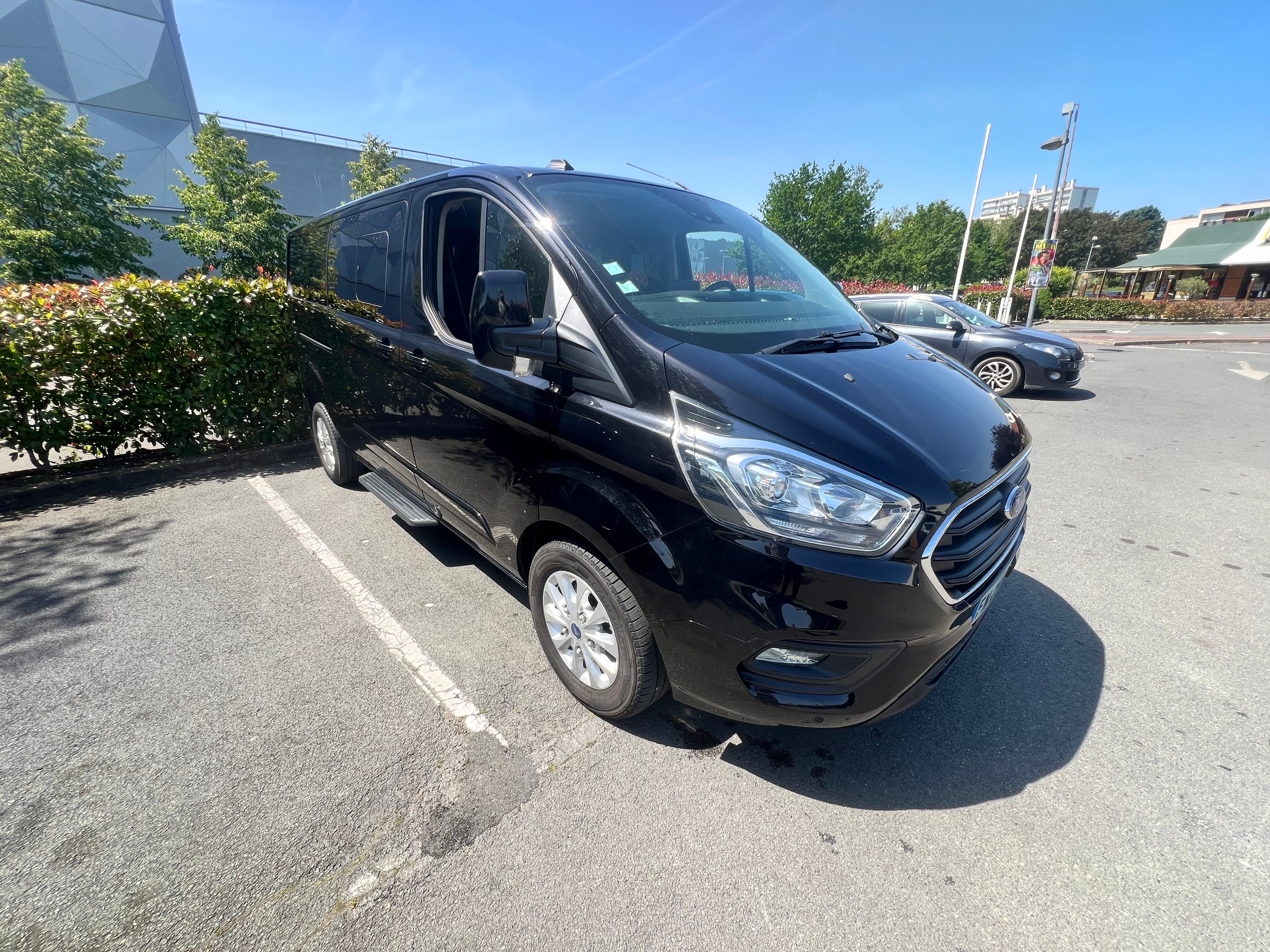 Ford Transit Custom Fourgon, 2020, Diesel, automatique, 6 places