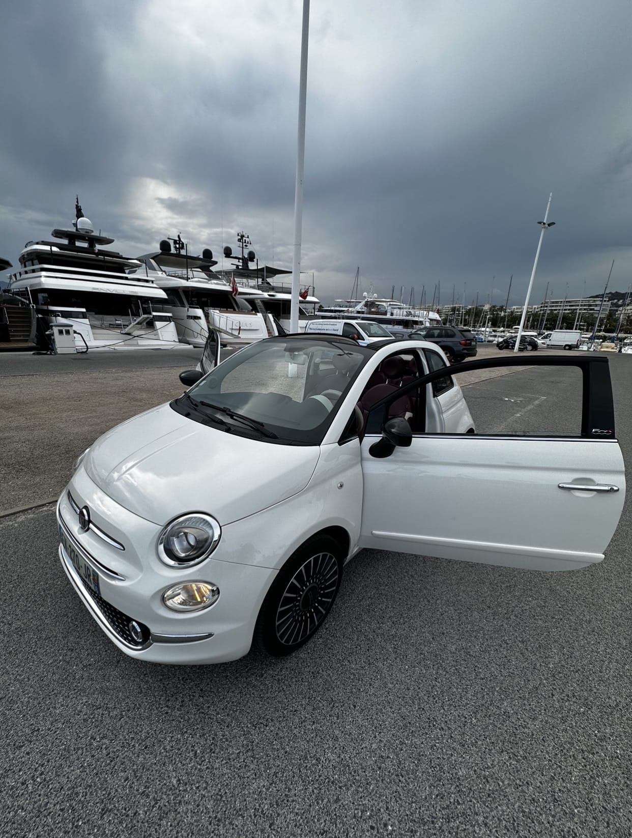 Fiat 500 C, 2018, Essence 95, automatique