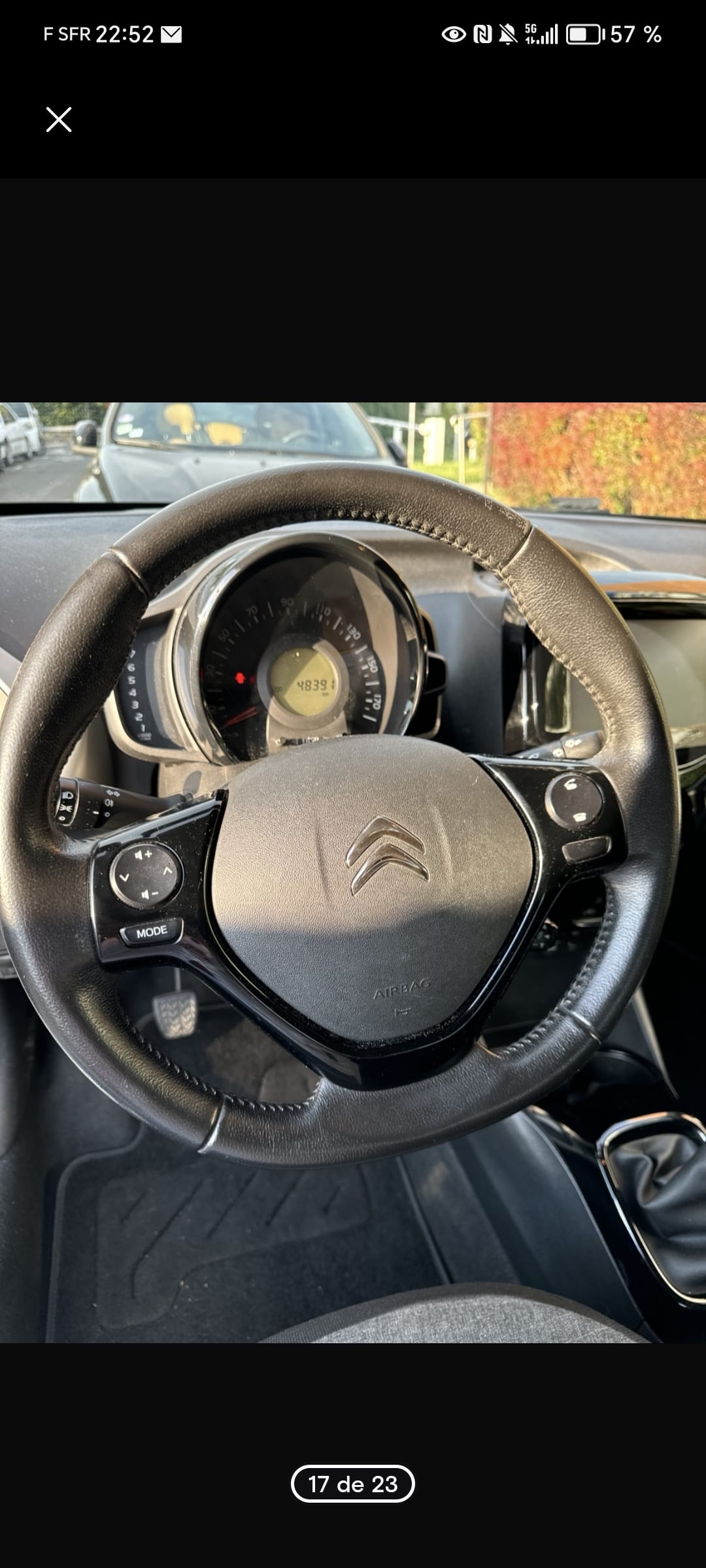 Citroen C1 II avec Régulateur de vitesse