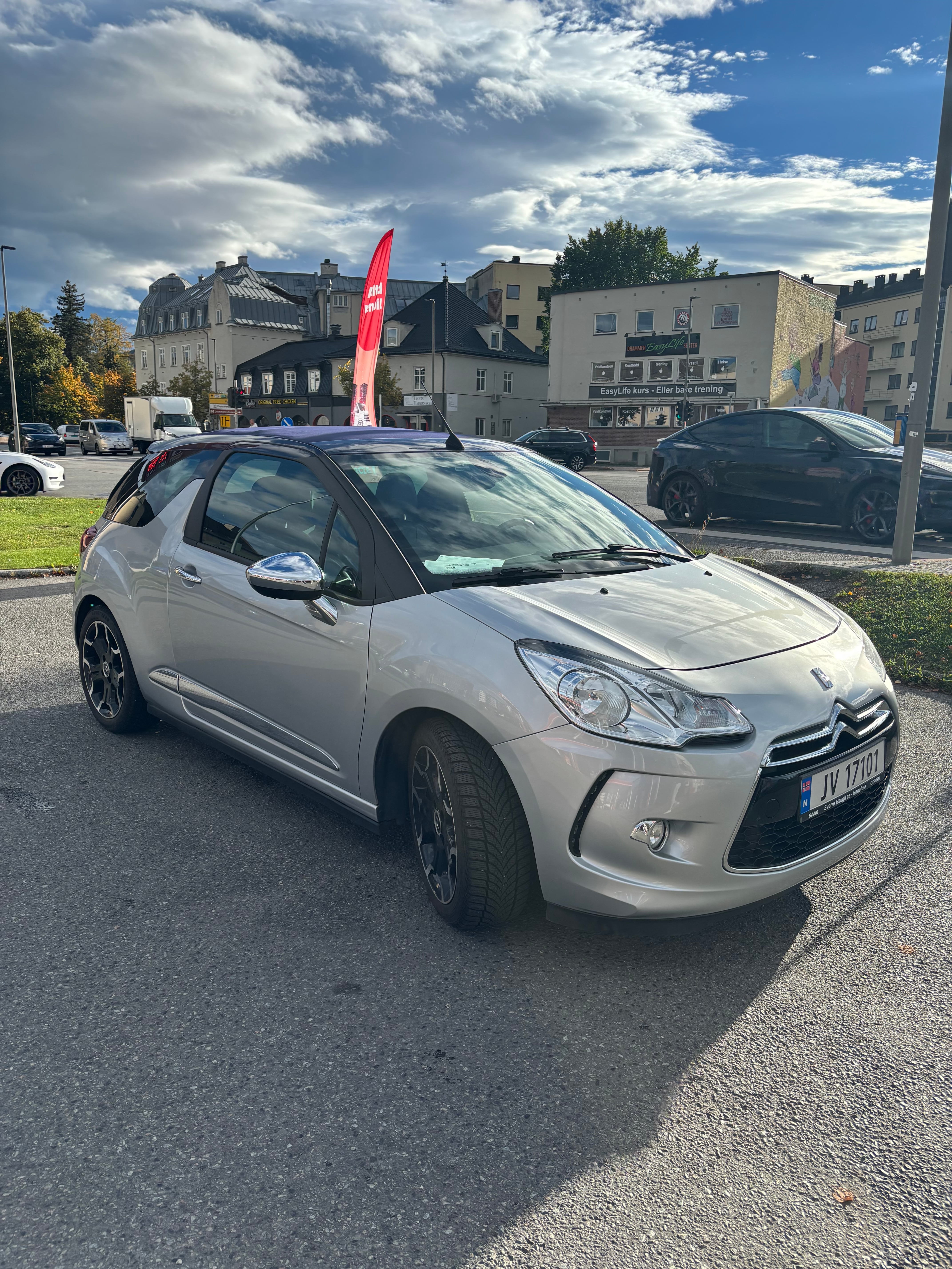 Citroen DS3 Convertible med Cruisekontroll